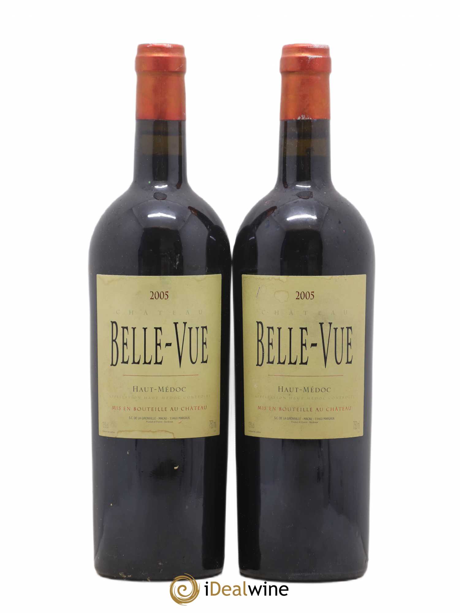 Château Belle-Vue 2005 - Lot de 2 bouteilles - 0