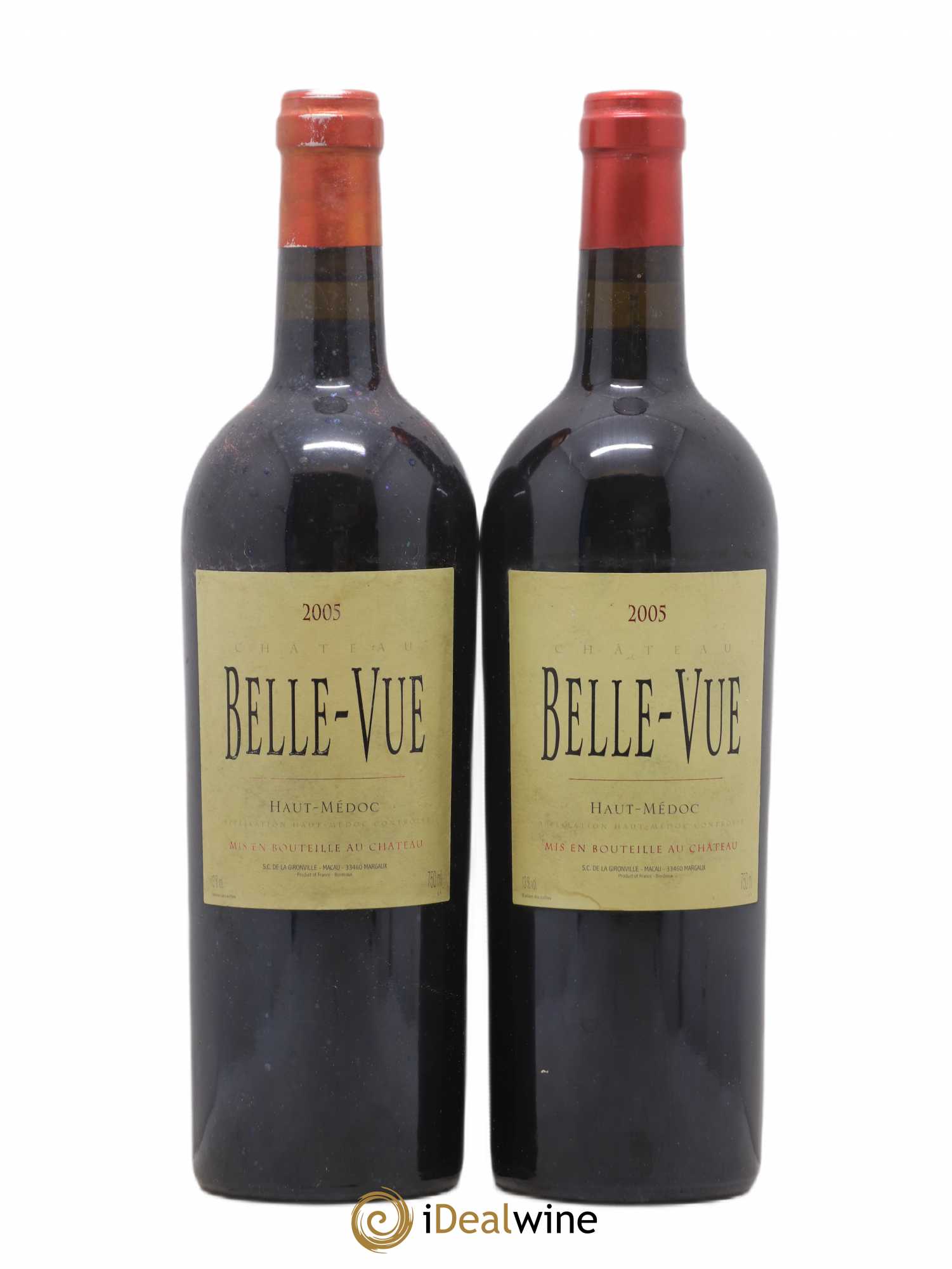 Château Belle-Vue 2005 - Lot de 2 bouteilles - 0