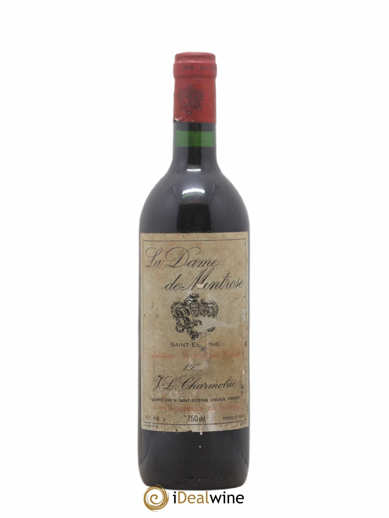 La Dame de Montrose Second Vin 1990 - Lot de 1 bouteille - 0