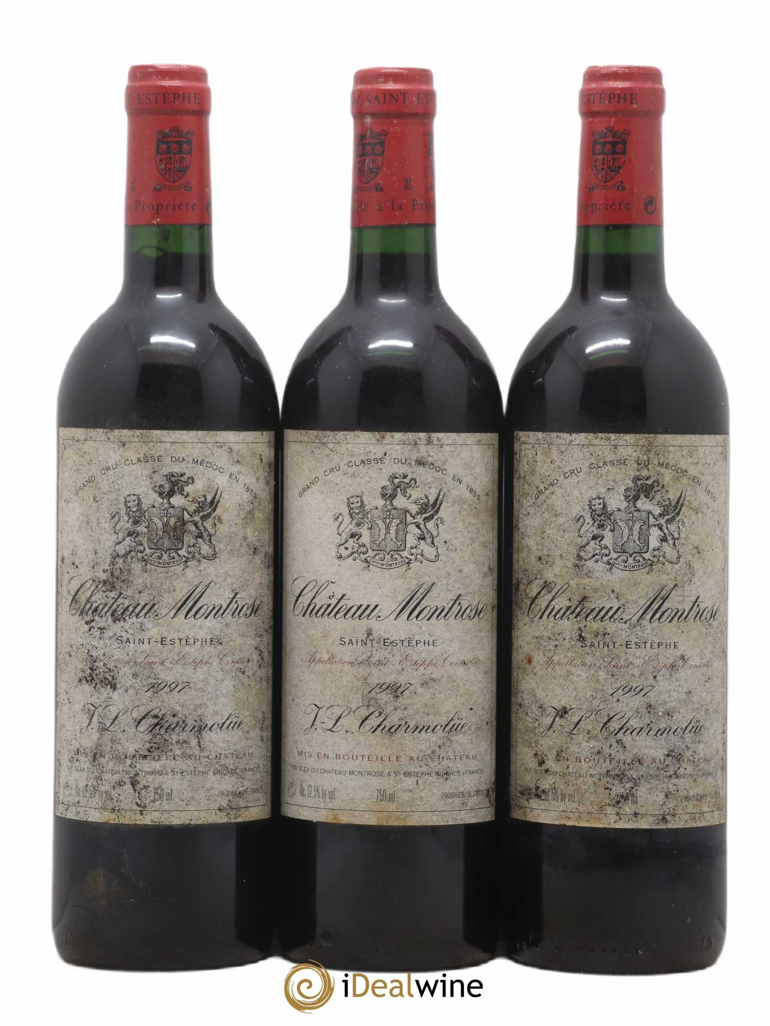 Château Montrose 2ème Grand Cru Classé 1997 - Lot de 3 bouteilles - 0