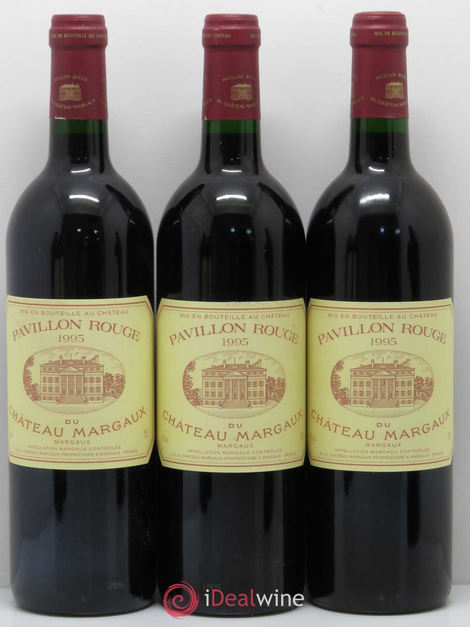 Pavillon Rouge du Château Margaux Second Vin 1995 - Lot de 6 bouteilles - 1