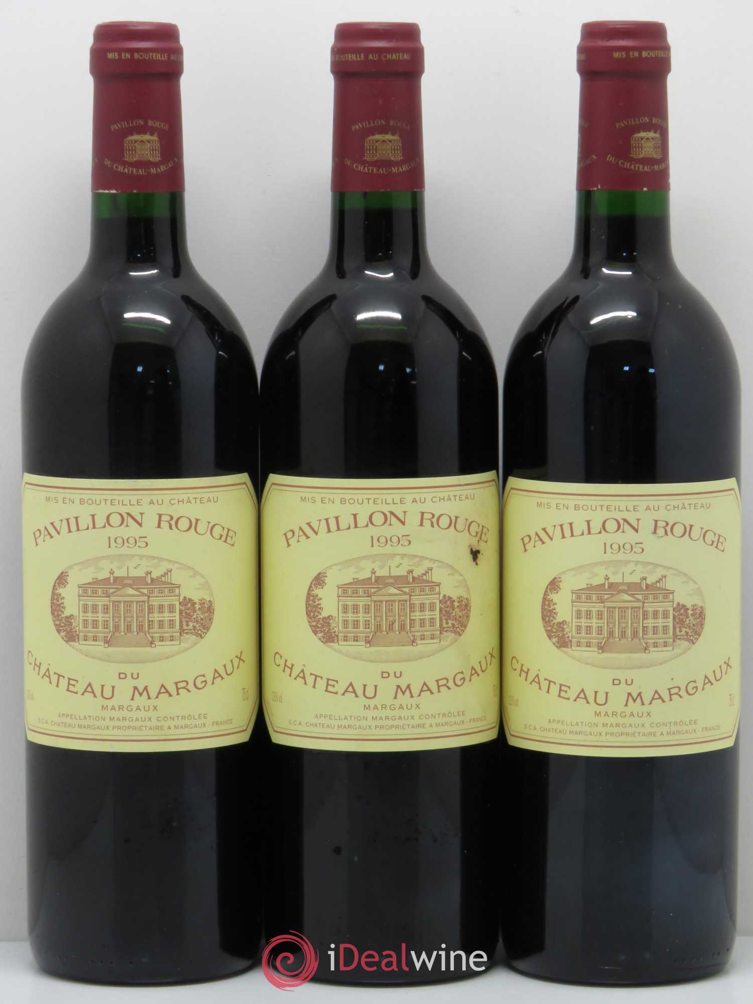 Pavillon Rouge du Château Margaux Second Vin 1995 - Lot de 6 bouteilles - 2