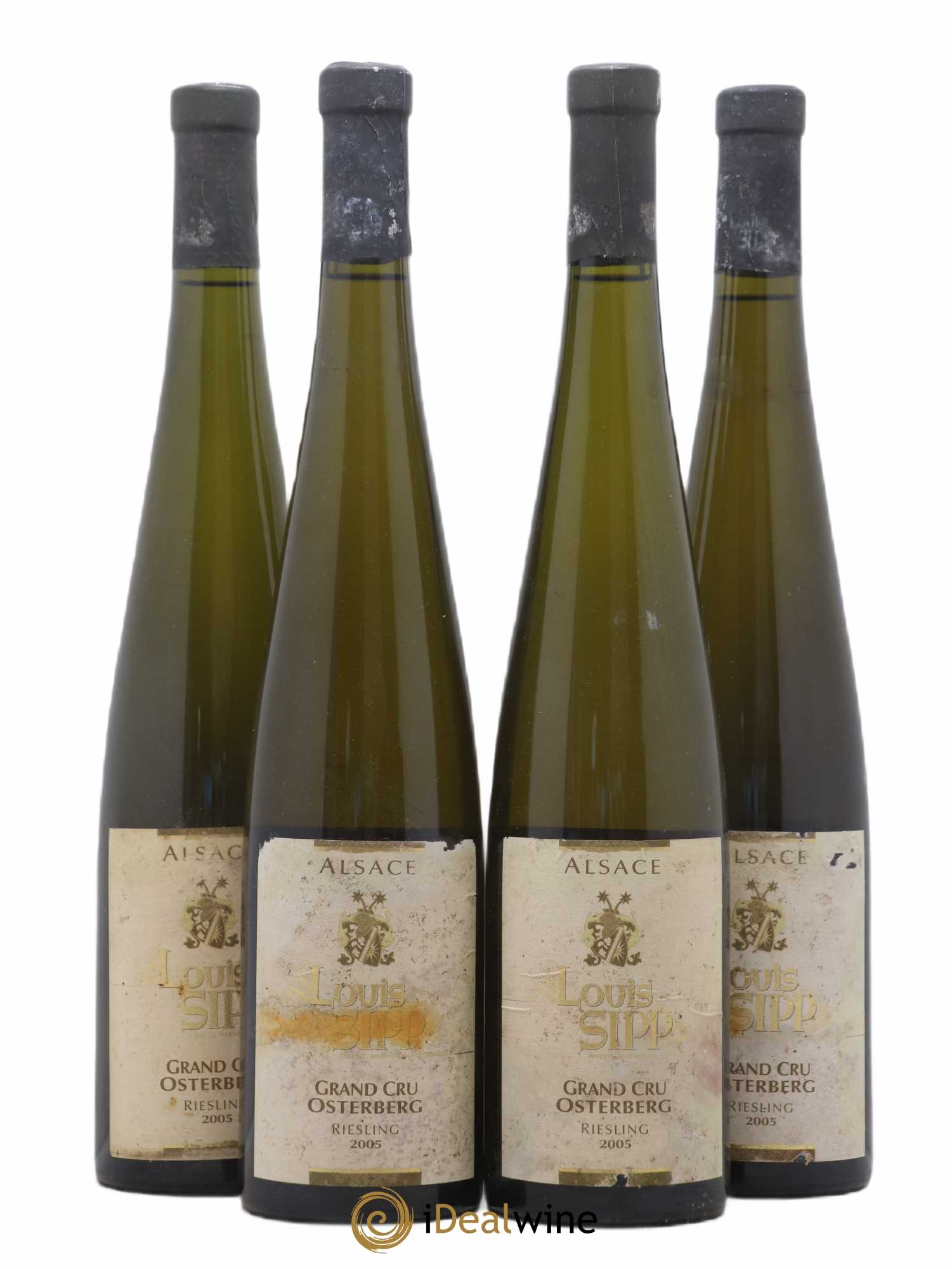 Riesling Grand Cru Osterberg Louis Sipp 2005 - Lotto di 4 bottiglie - 0
