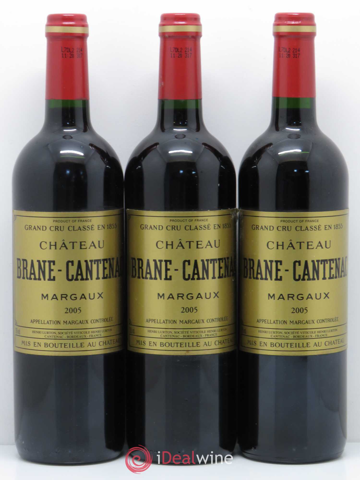 Château Brane Cantenac 2ème Grand Cru Classé 2005 - Lot de 6 bouteilles - 2
