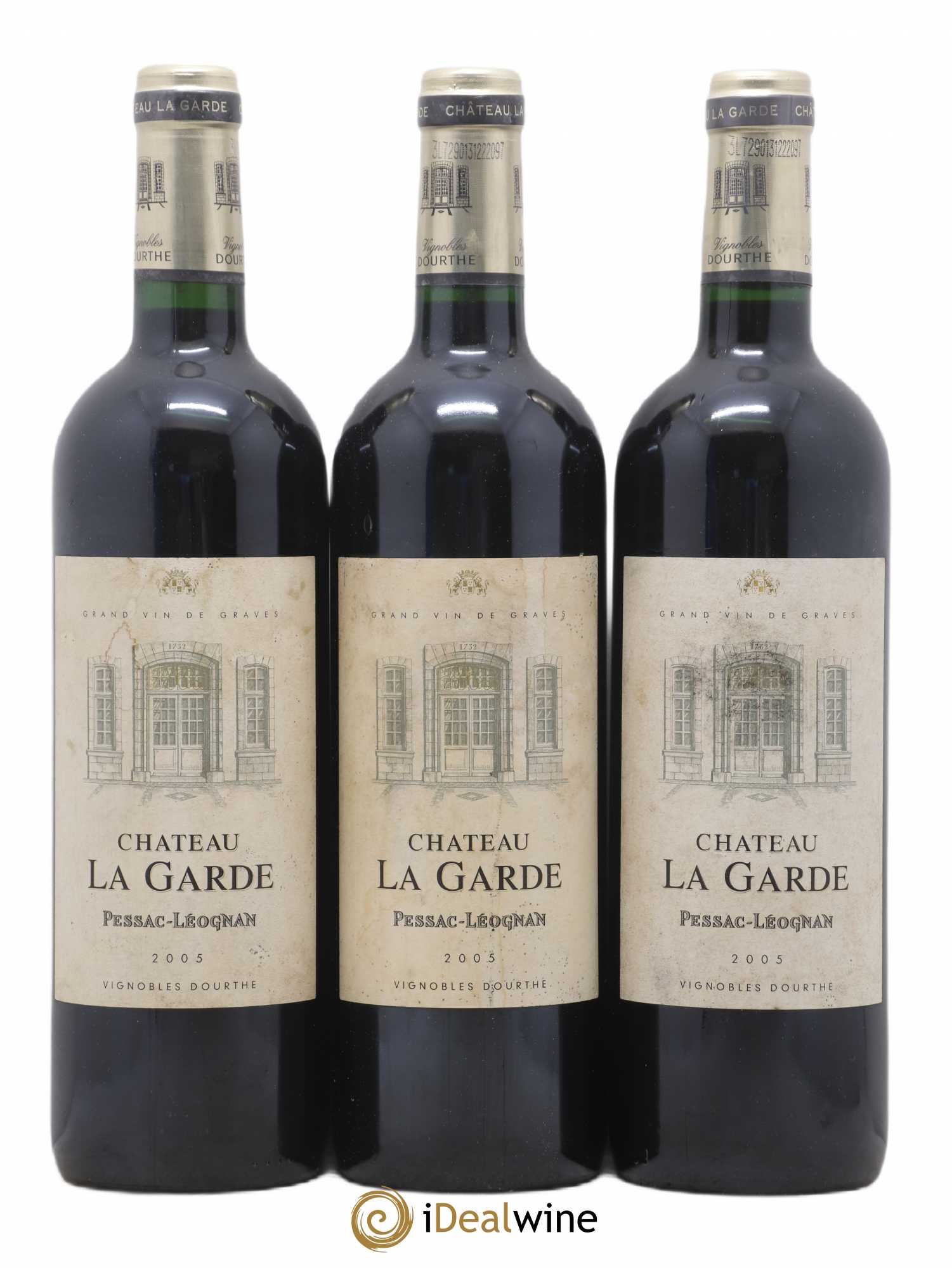 Château la Garde 2005 - Lot de 6 bouteilles - 1