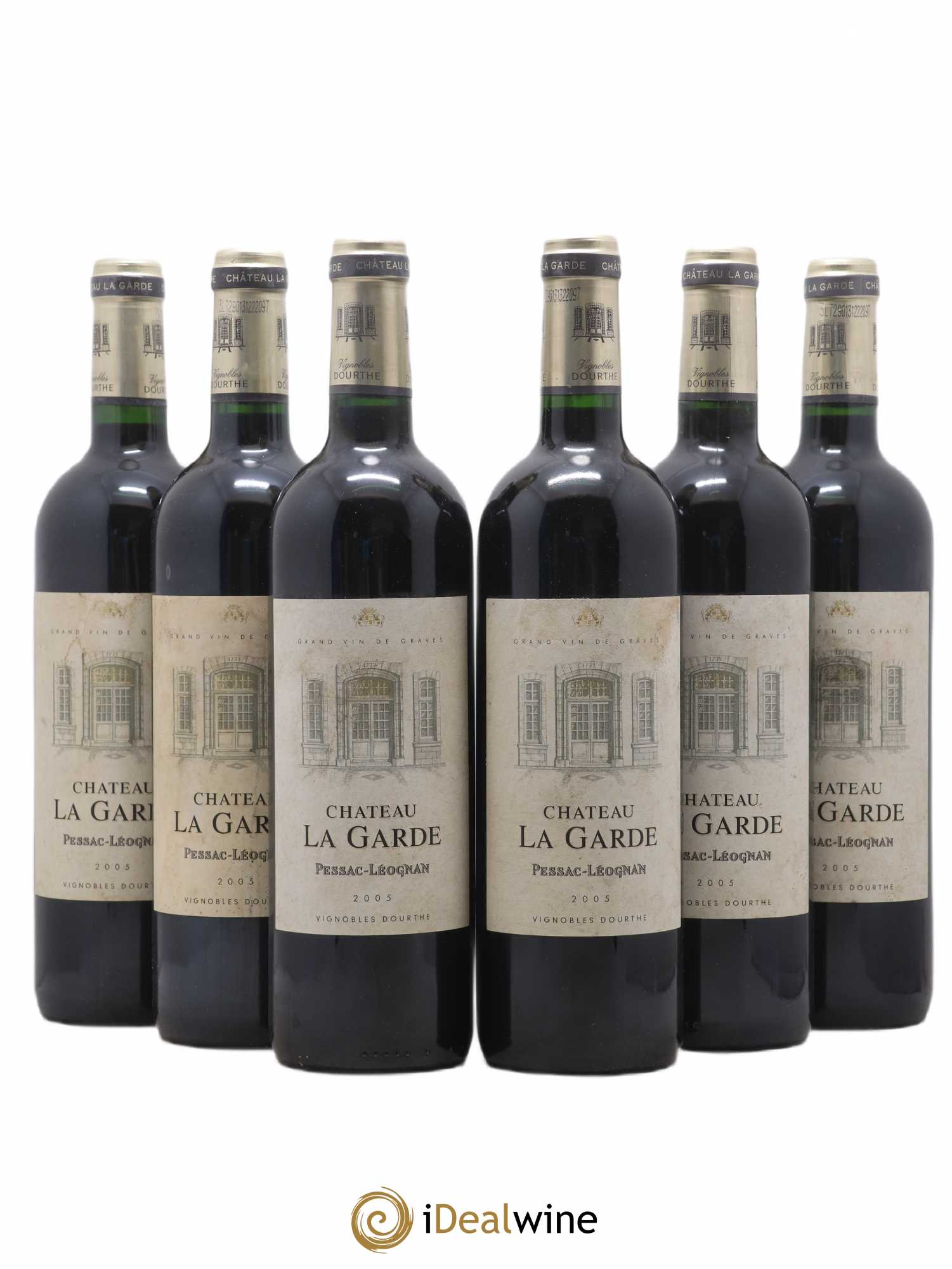 Château la Garde 2005 - Lot de 6 bouteilles - 0