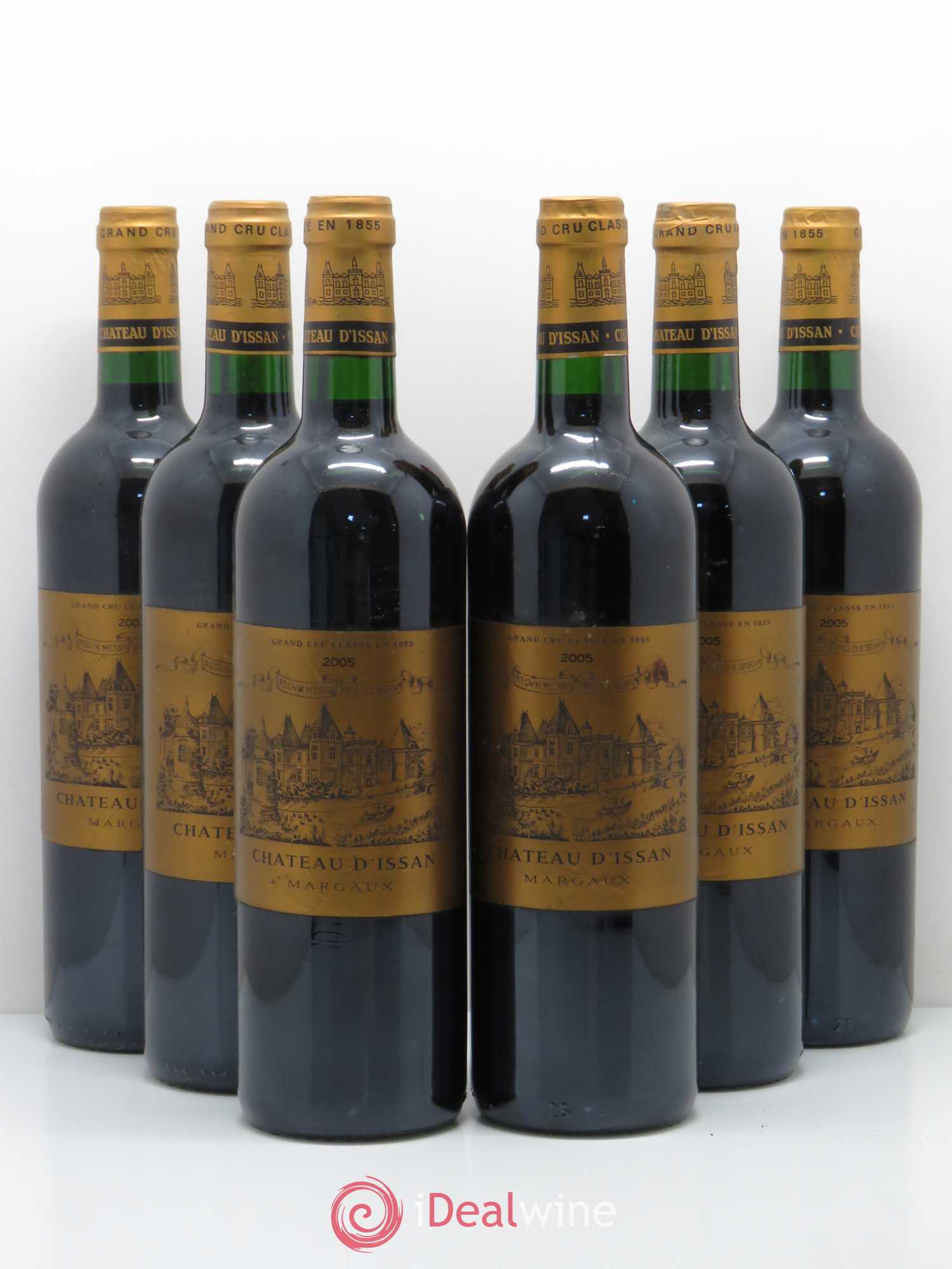 Château d'Issan 3ème Grand Cru Classé 2005 - Lot de 6 bouteilles - 0