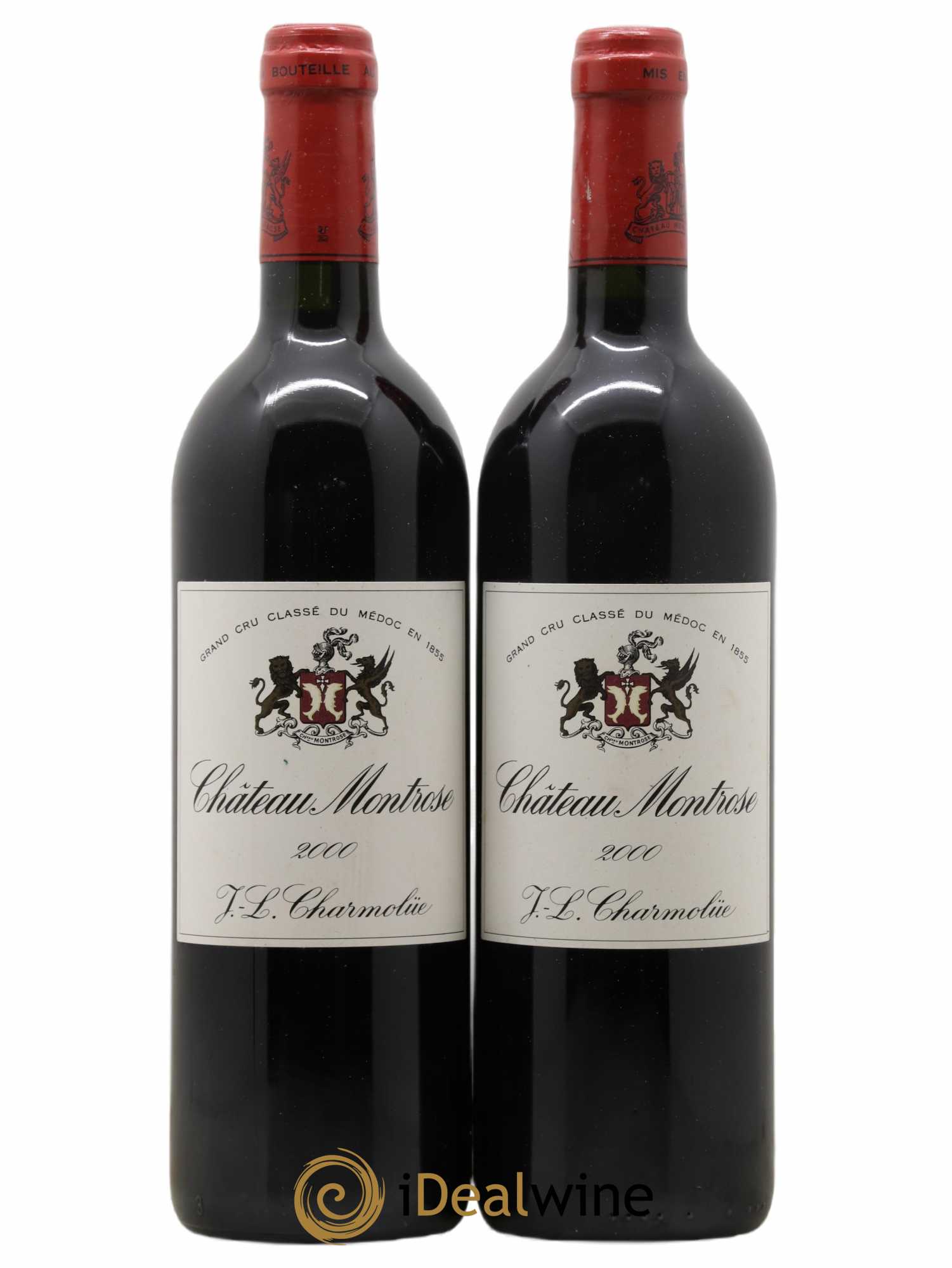 Château Montrose 2ème Grand Cru Classé 2000 - Lot de 2 bouteilles - 0