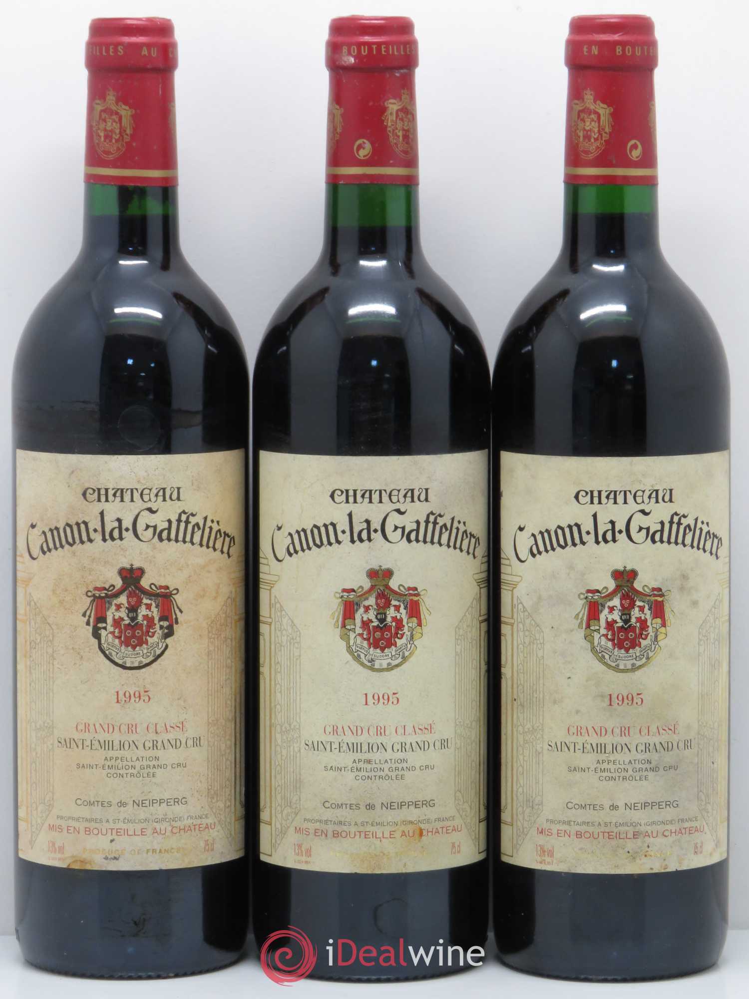 Château Canon la Gaffelière 1er Grand Cru Classé B 1995 - Lot de 6 bouteilles - 2