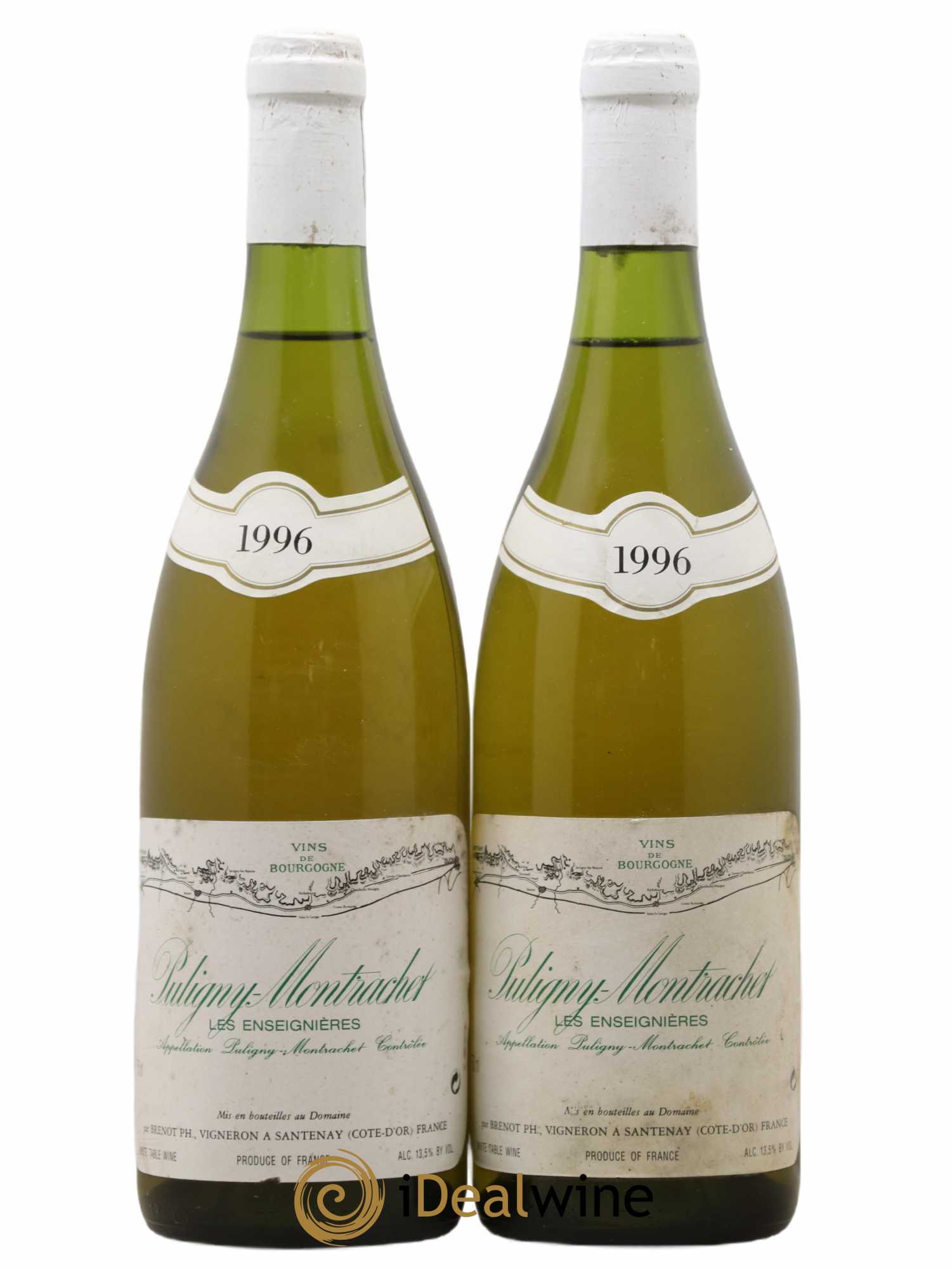 Puligny-Montrachet Les Enseignères Domaine Brenot 1996 - Posten von 2 Flaschen - 0