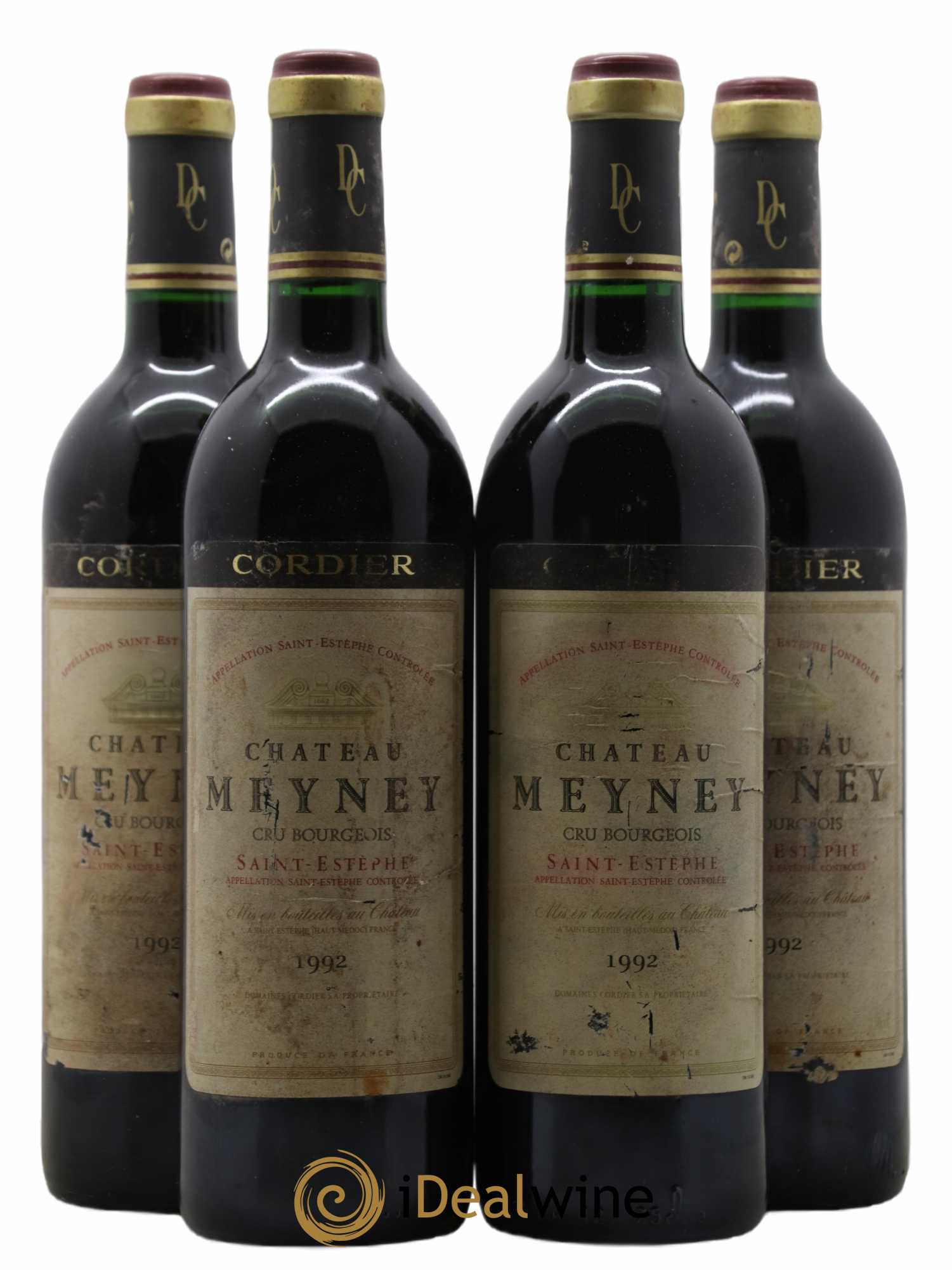 Château Meyney 1992 - Lot de 4 bouteilles - 0
