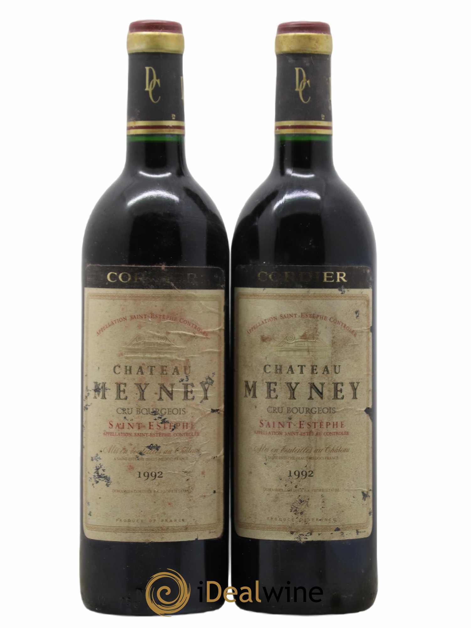 Château Meyney 1992 - Lot de 2 bouteilles - 0