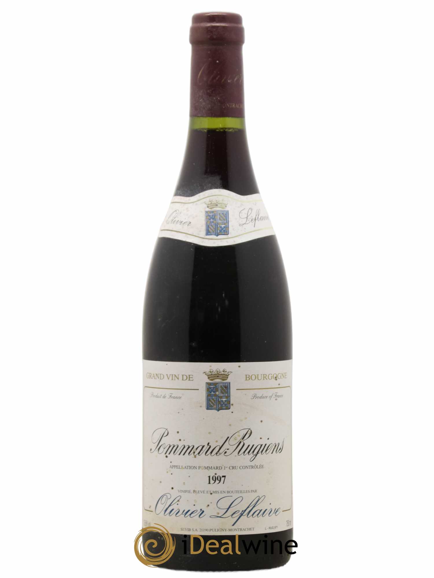 Pommard 1er Cru Rugiens Olivier Leflaive 1997 - Lot de 1 bouteille - 0