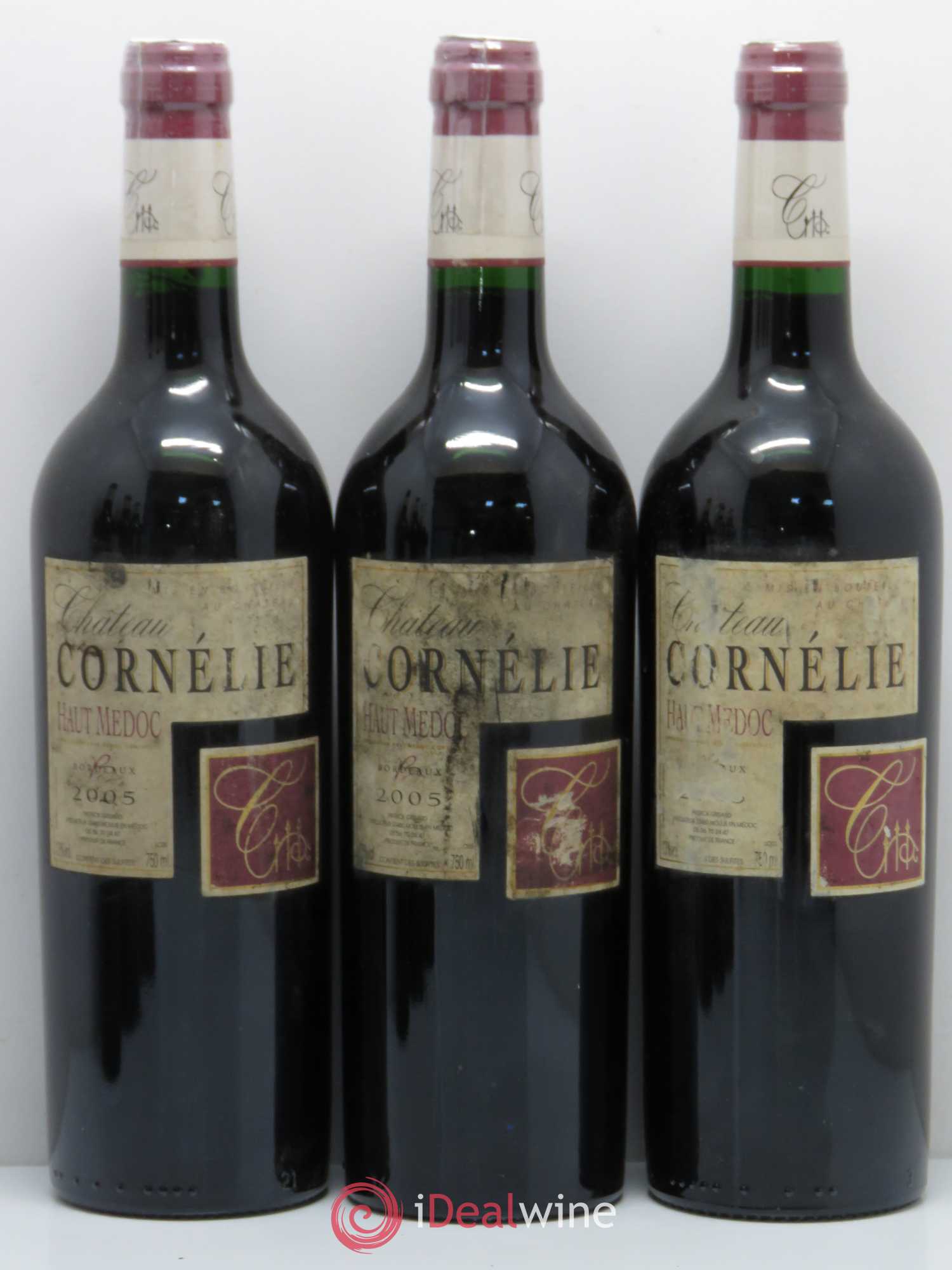 Haut Médoc Château Cornelie 2005 - Lot de 6 bouteilles - 1