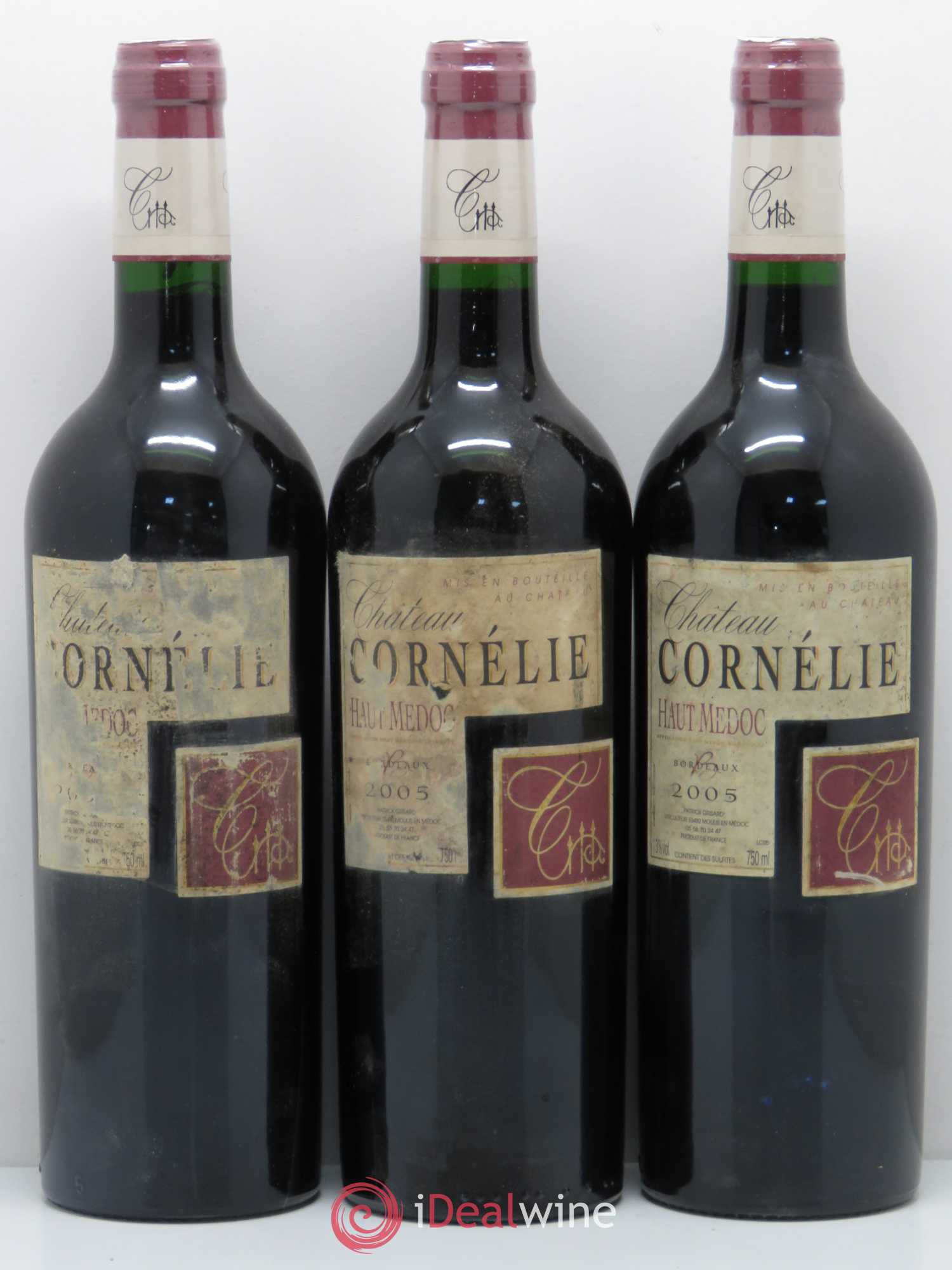 Haut Médoc Château Cornelie 2005 - Lot de 6 bouteilles - 2