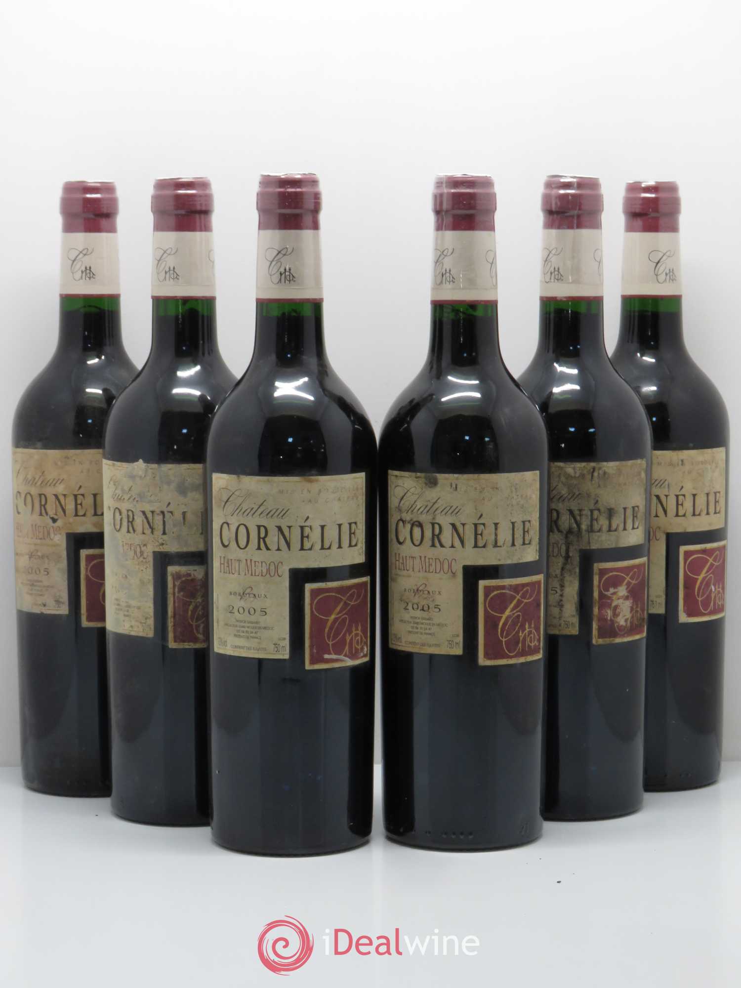 Haut Médoc Château Cornelie 2005 - Lot de 6 bouteilles - 0