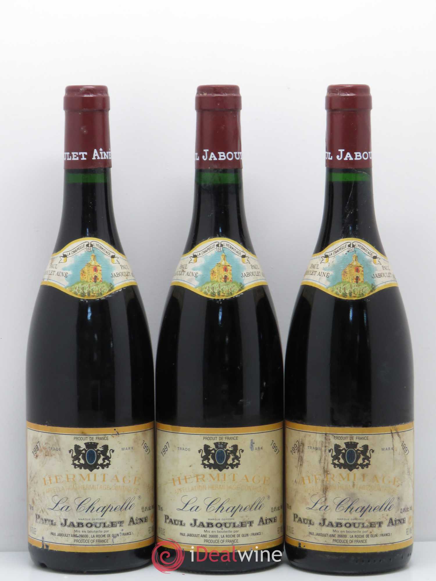Hermitage La Chapelle Paul Jaboulet Ainé 1997 - Lot de 6 bouteilles - 2