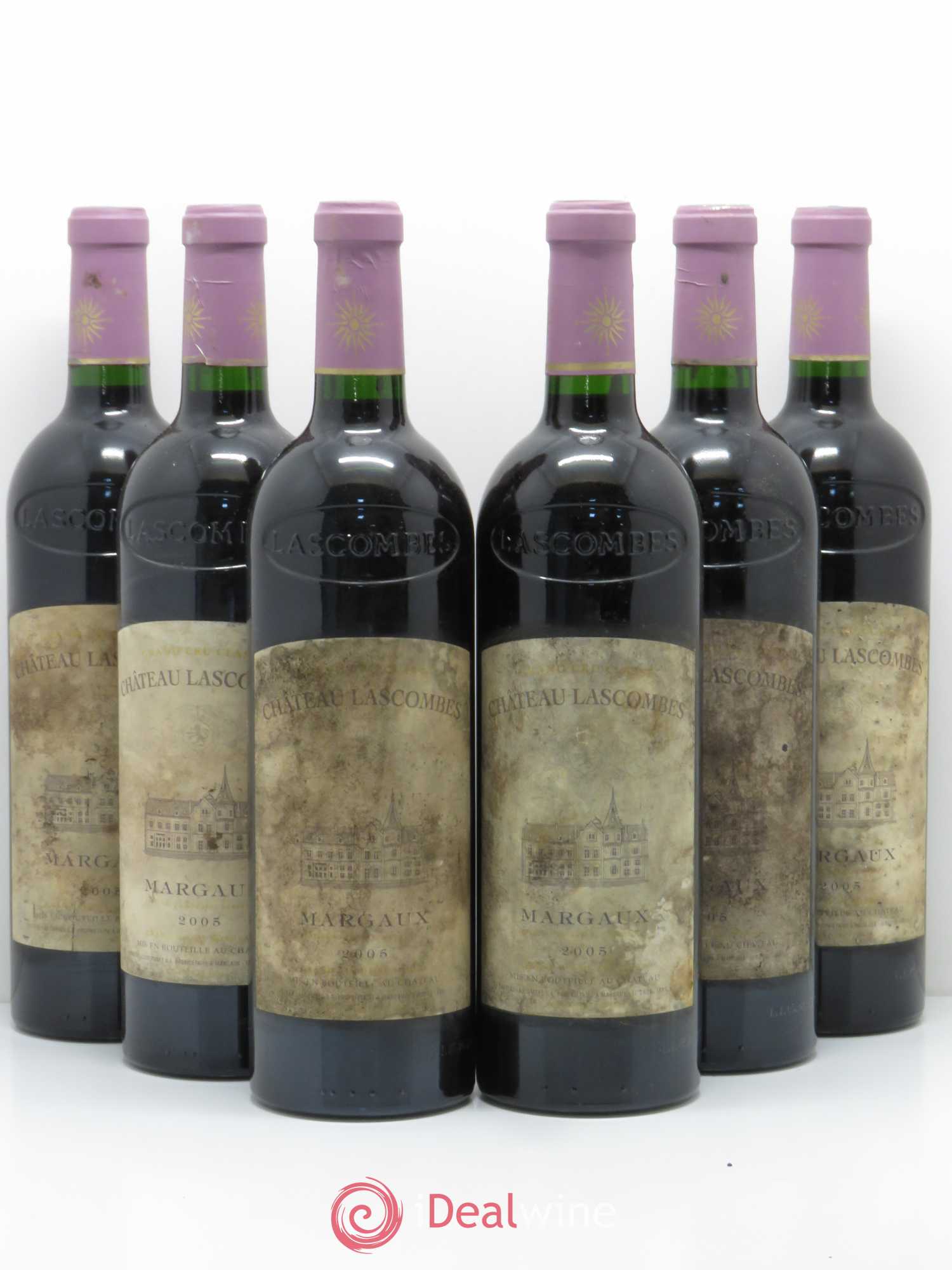 Château Lascombes 2ème Grand Cru Classé 2005 - Lot de 6 bouteilles - 0
