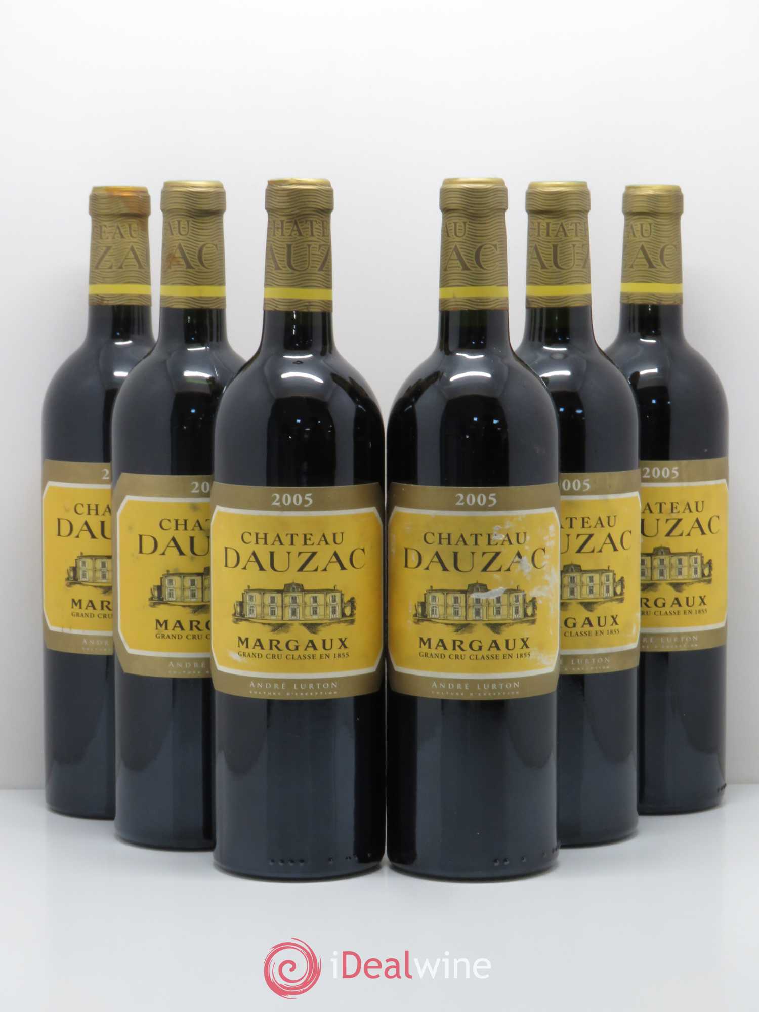 Château Dauzac 5ème Grand Cru Classé 2005 - Lot de 6 bouteilles - 0