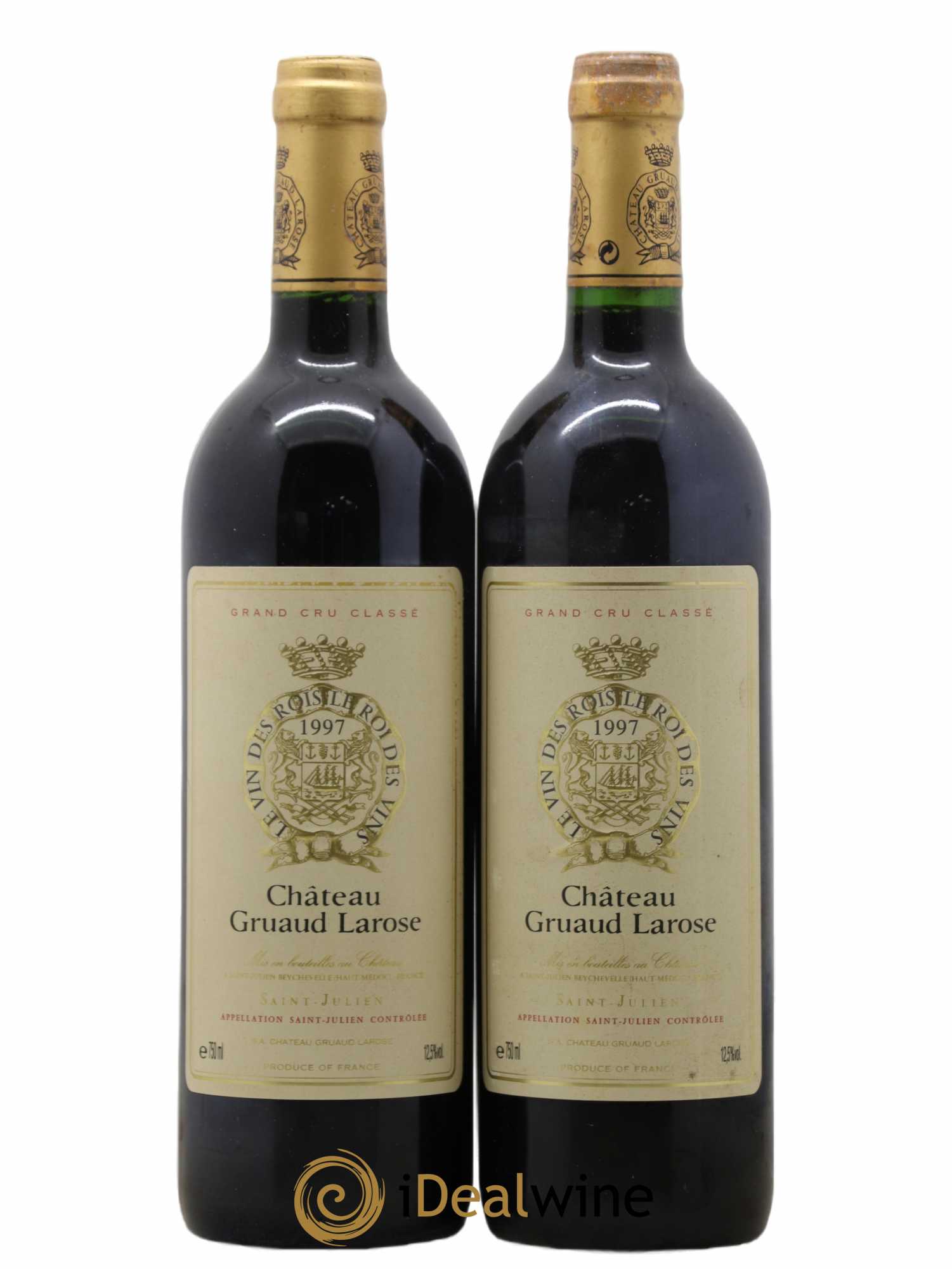 Château Gruaud Larose 2ème Grand Cru Classé 1997 - Lot de 2 bouteilles - 0