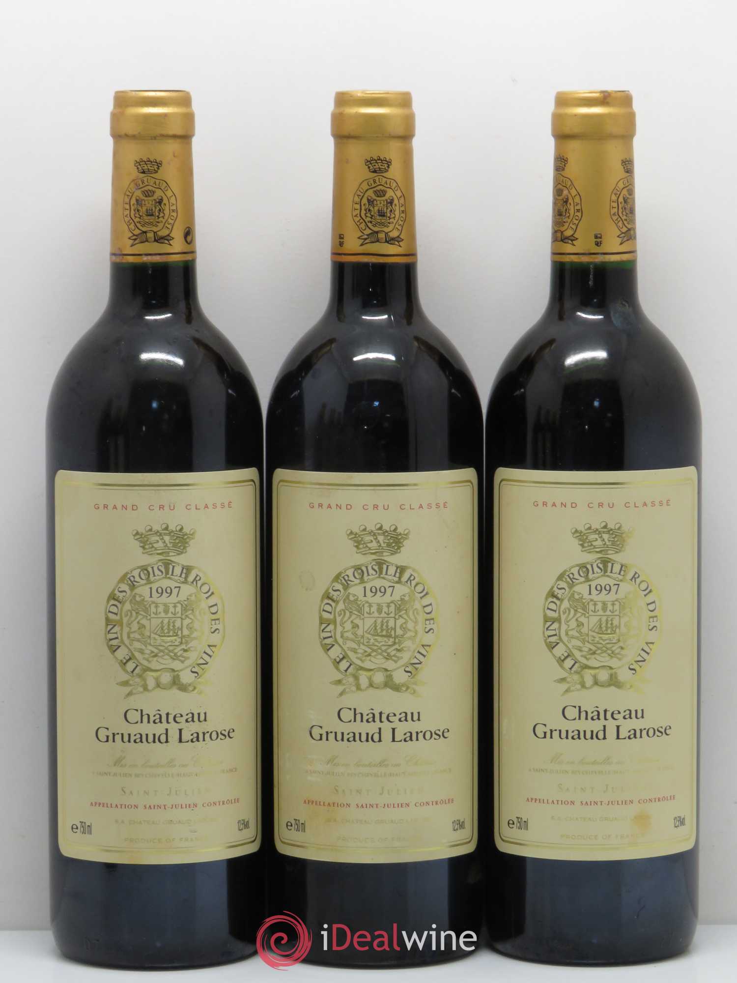 Château Gruaud Larose 2ème Grand Cru Classé 1997 - Lot de 6 bouteilles - 1