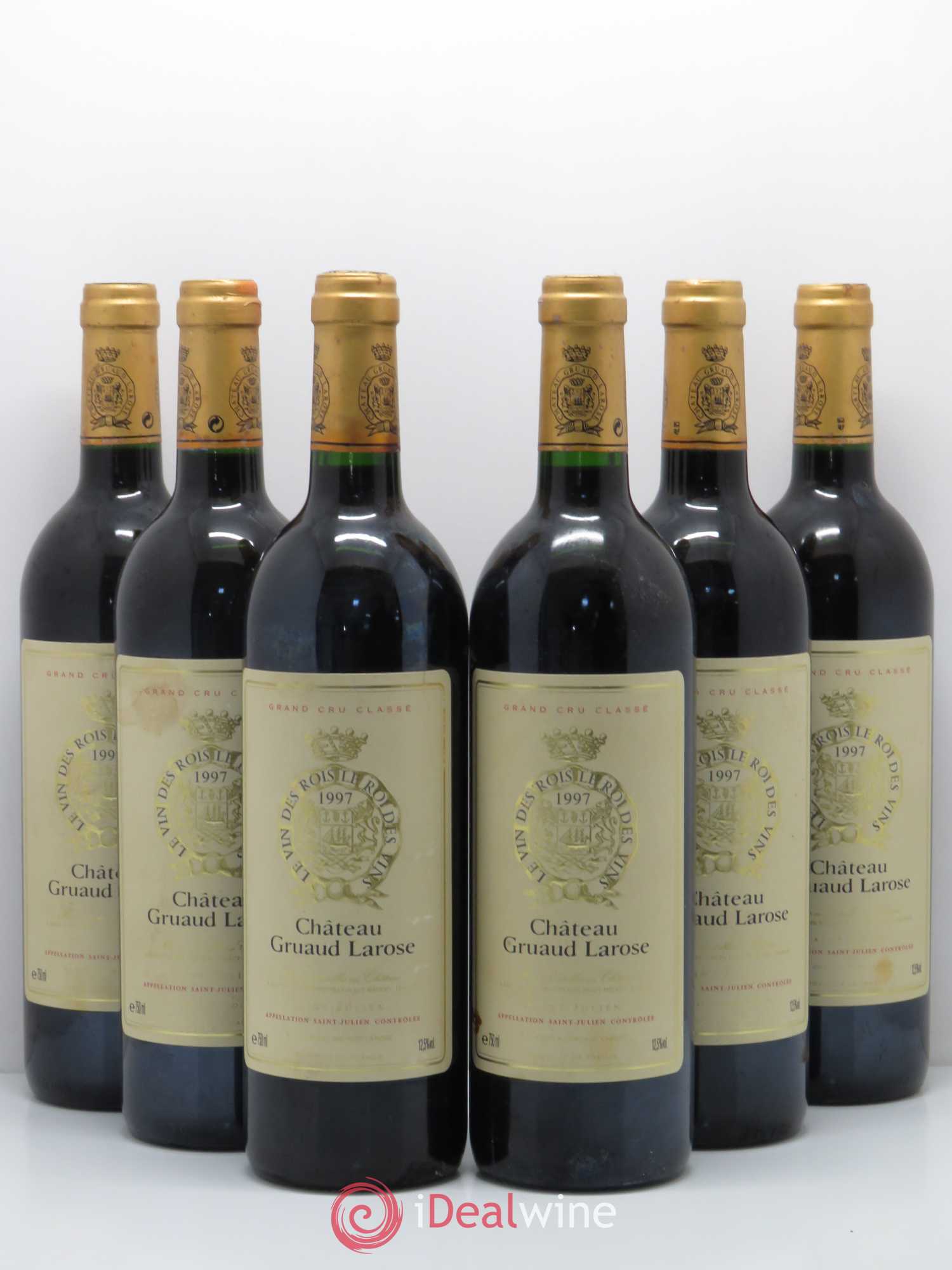 Château Gruaud Larose 2ème Grand Cru Classé 1997 - Lot de 6 bouteilles - 0