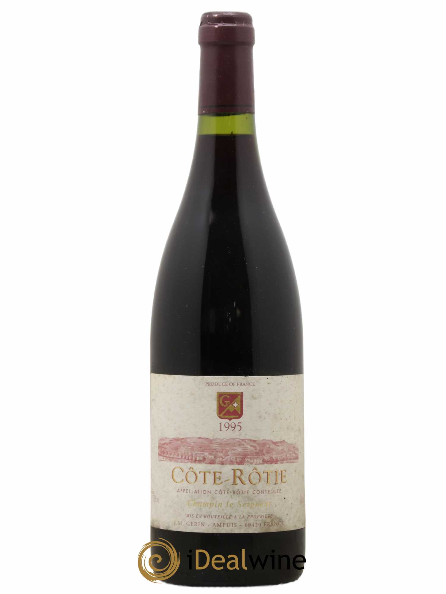 Côte-Rôtie Champin Le Seigneur Jean-Michel Gerin 1995 - Lot de 1 bouteille - 0