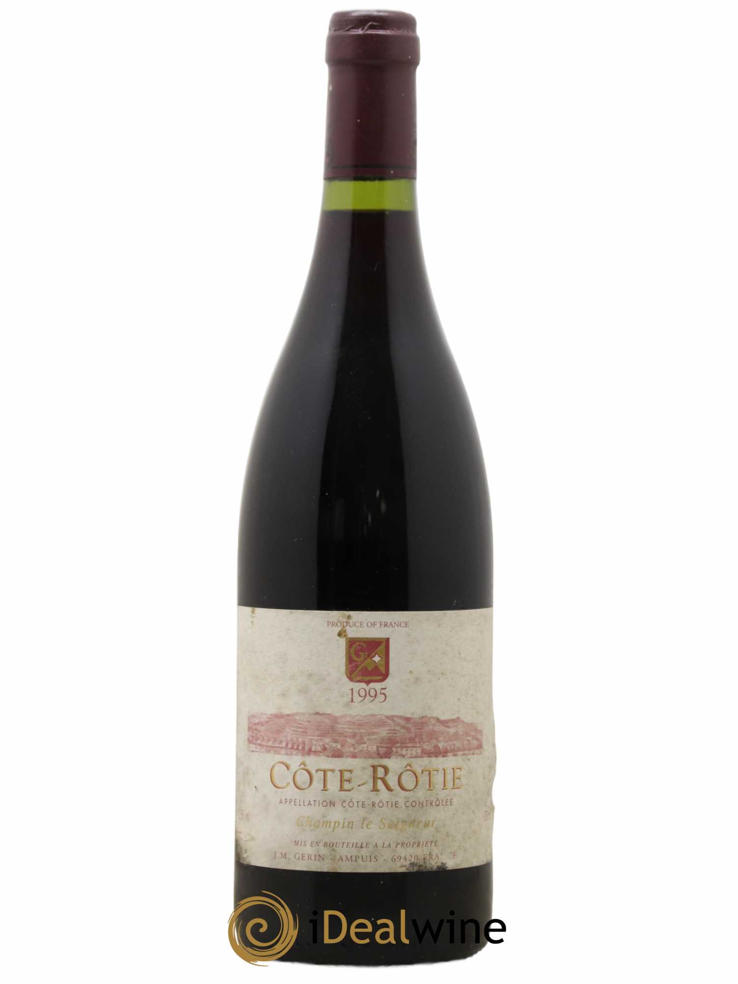 Côte-Rôtie Champin Le Seigneur Jean-Michel Gerin 1995 - Lot de 1 bouteille - 0