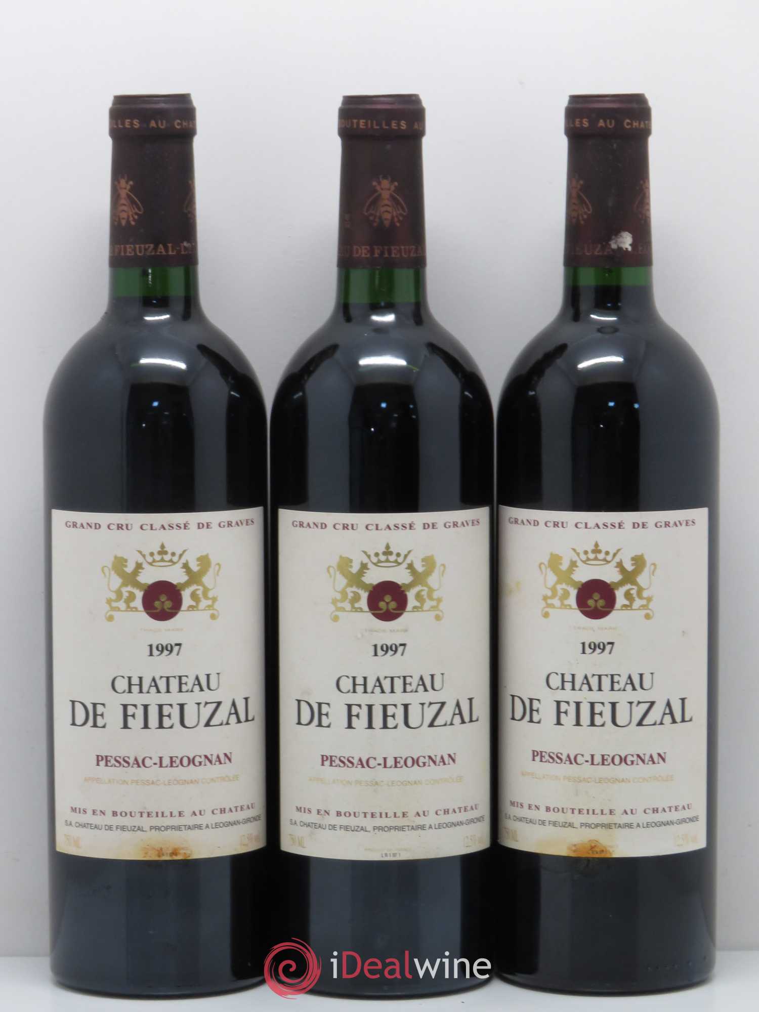 Château de Fieuzal Cru Classé de Graves 1997 - Lot de 6 bouteilles - 2