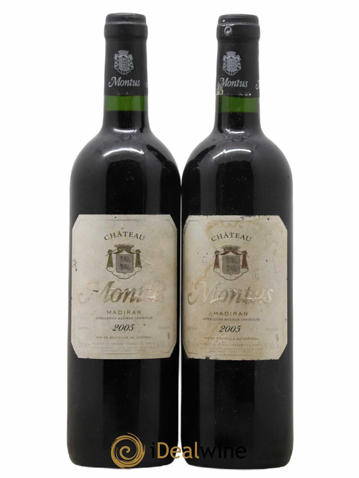 Madiran Château Montus Alain Brumont 2005 - Lot de 2 bouteilles - 0