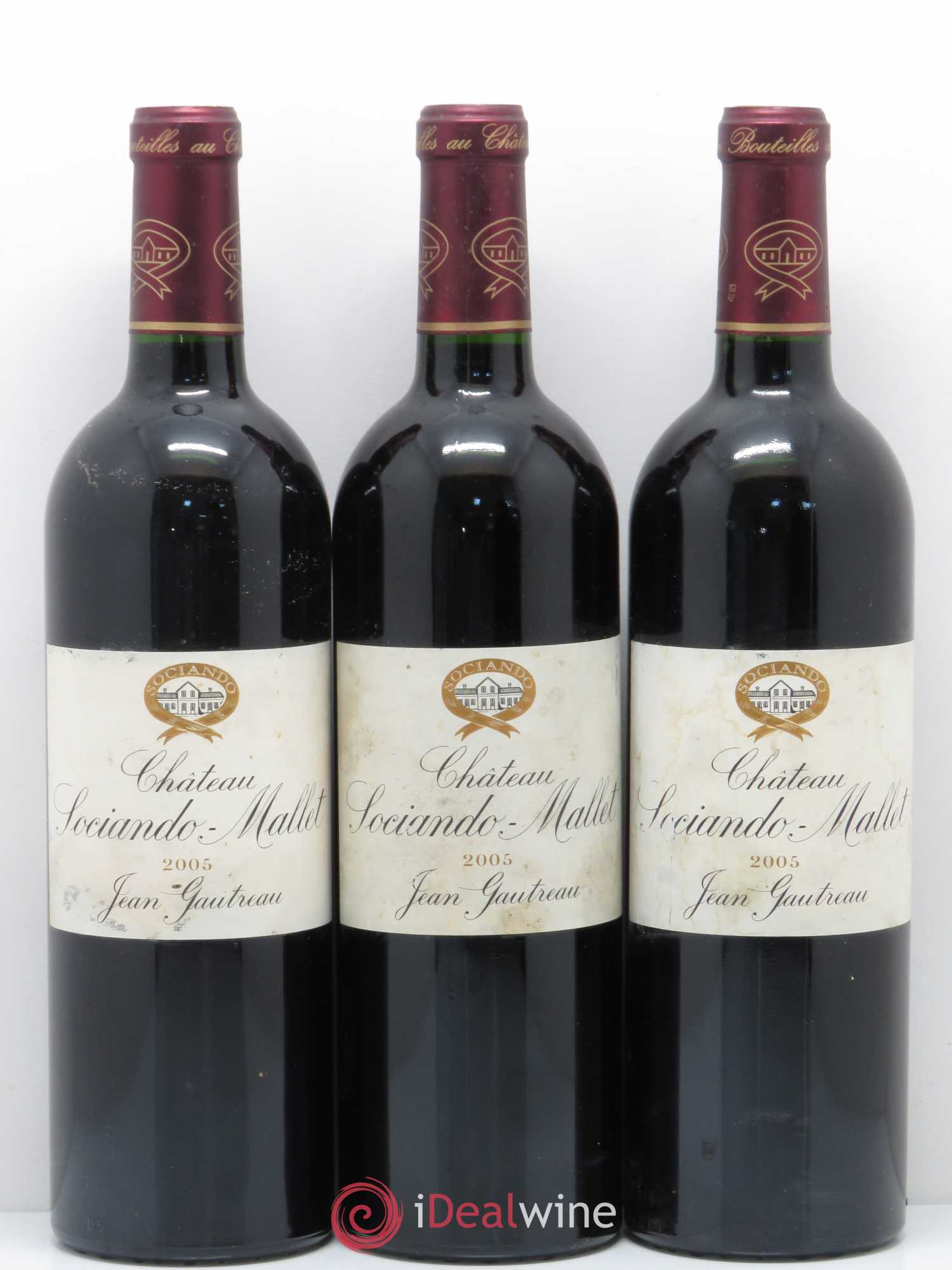 Château Sociando Mallet 2005 - Lot de 12 bouteilles - 3