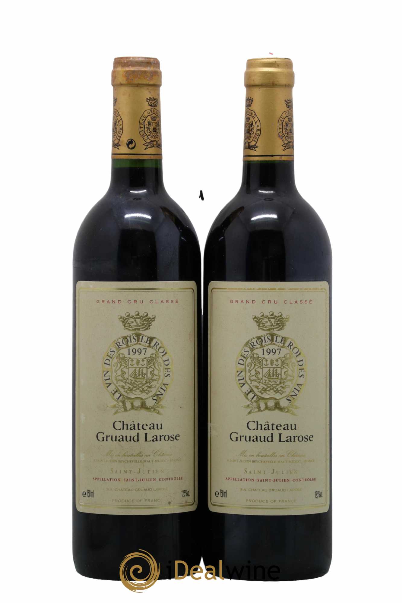 Château Gruaud Larose 2ème Grand Cru Classé 1997 - Lot de 2 bouteilles - 0