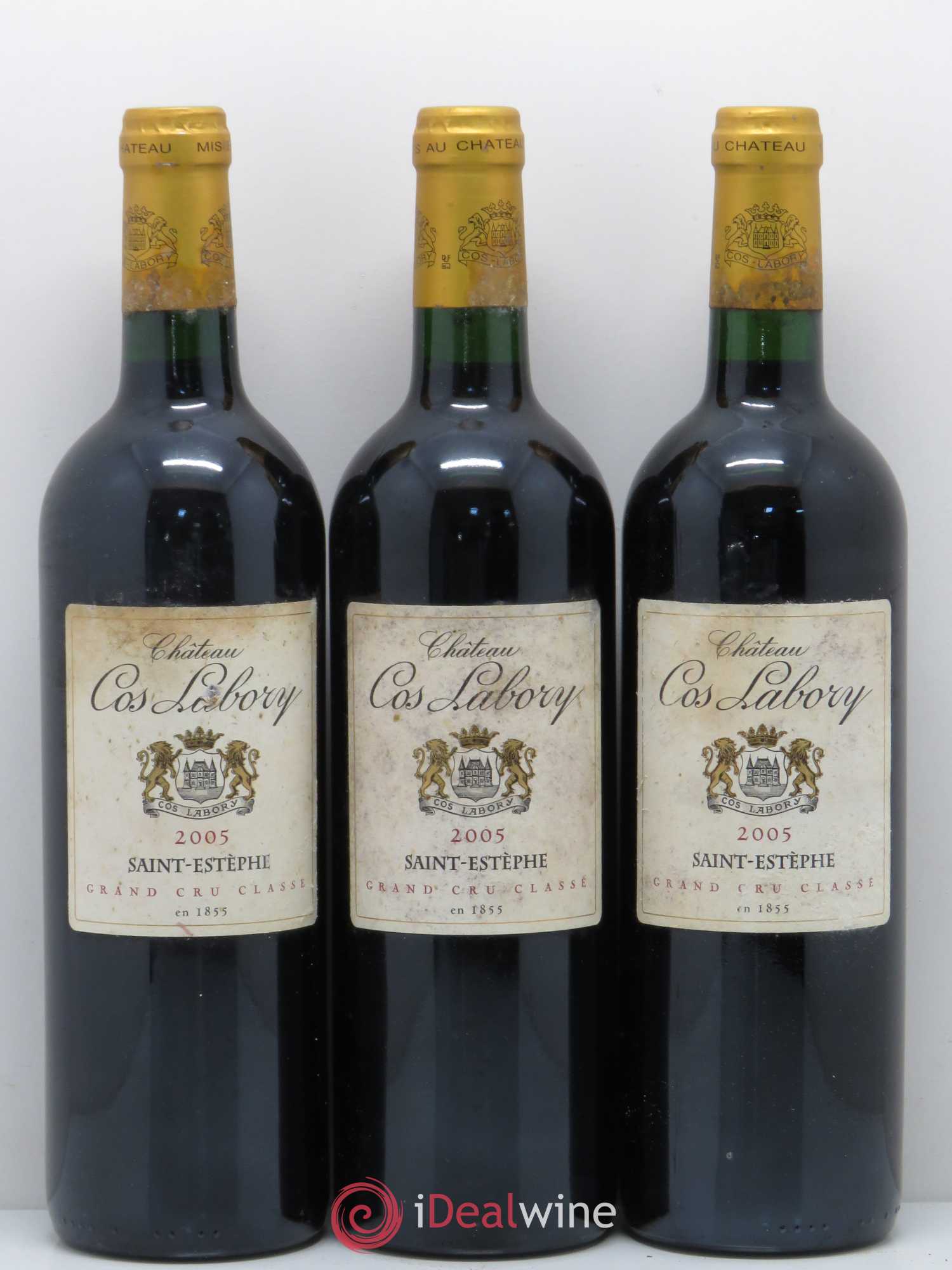 Château Cos Labory 5ème Grand Cru Classé 2005 - Lot de 6 bouteilles - 1