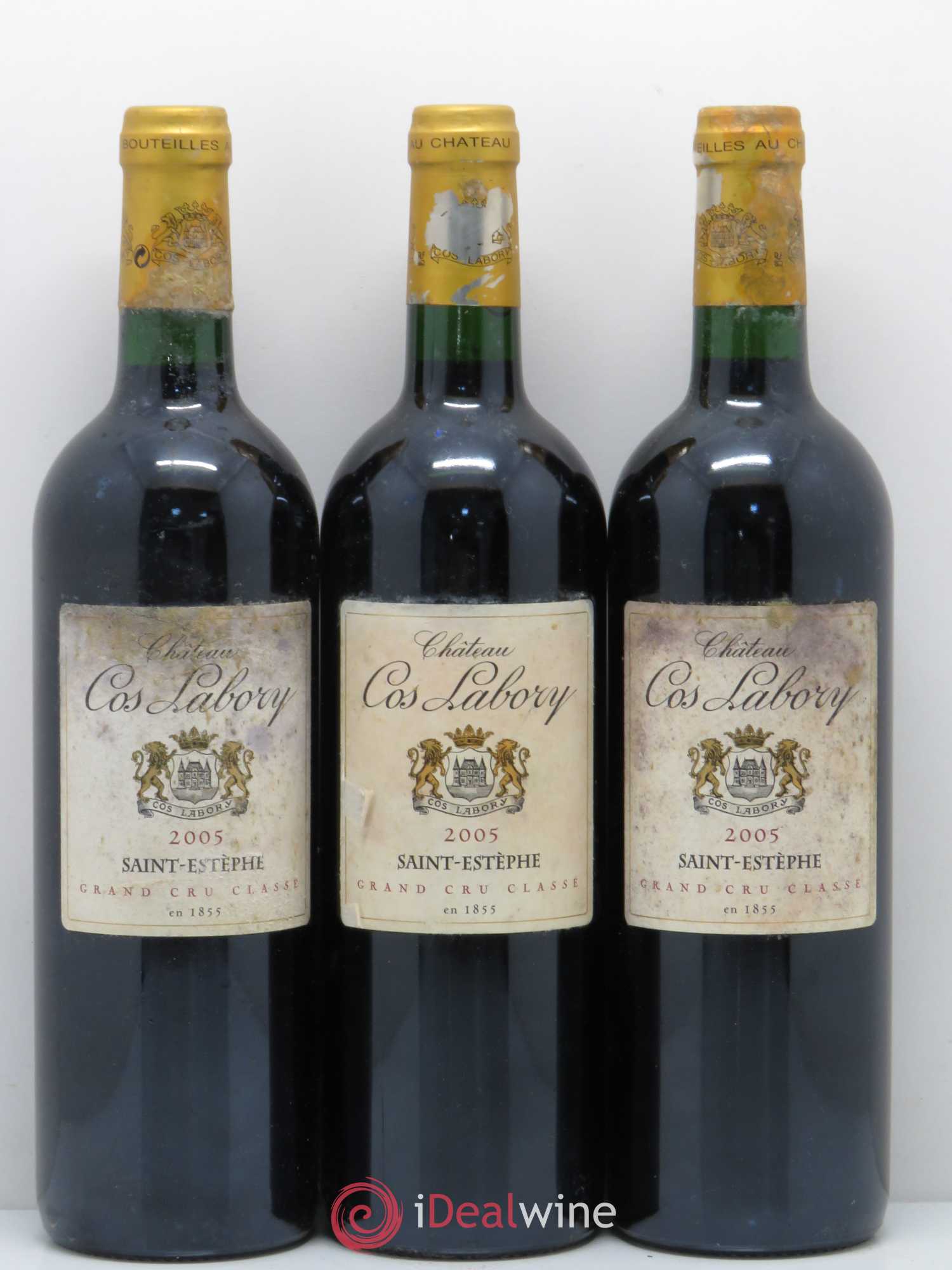 Château Cos Labory 5ème Grand Cru Classé 2005 - Lot de 6 bouteilles - 2
