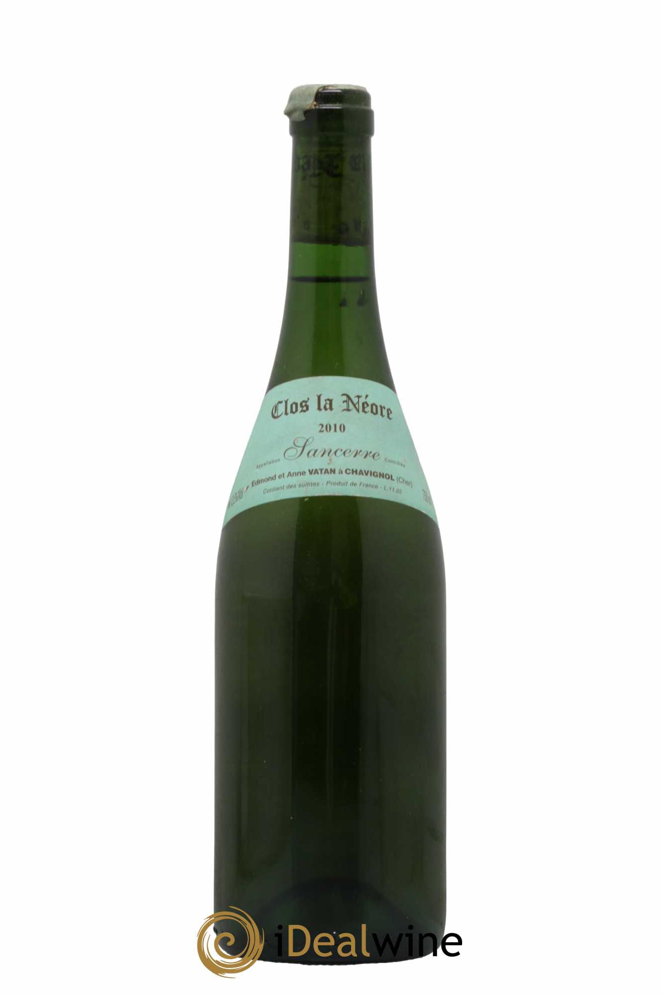Sancerre Clos la Neore Edmond Vatan 2010 - Lot de 1 bouteille - 0