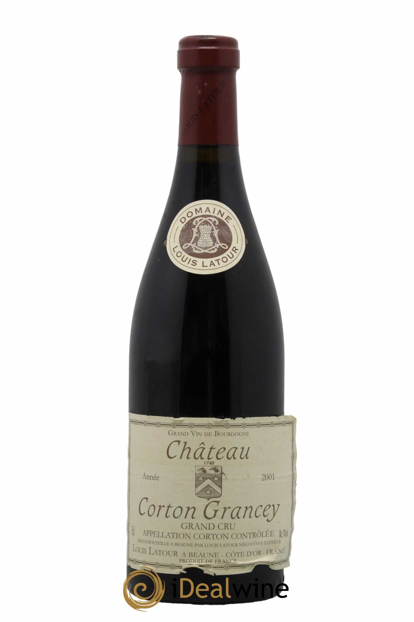 Corton Grand Cru Château Corton Grancey Louis Latour 2001 - Lot of 1 bottle - 0