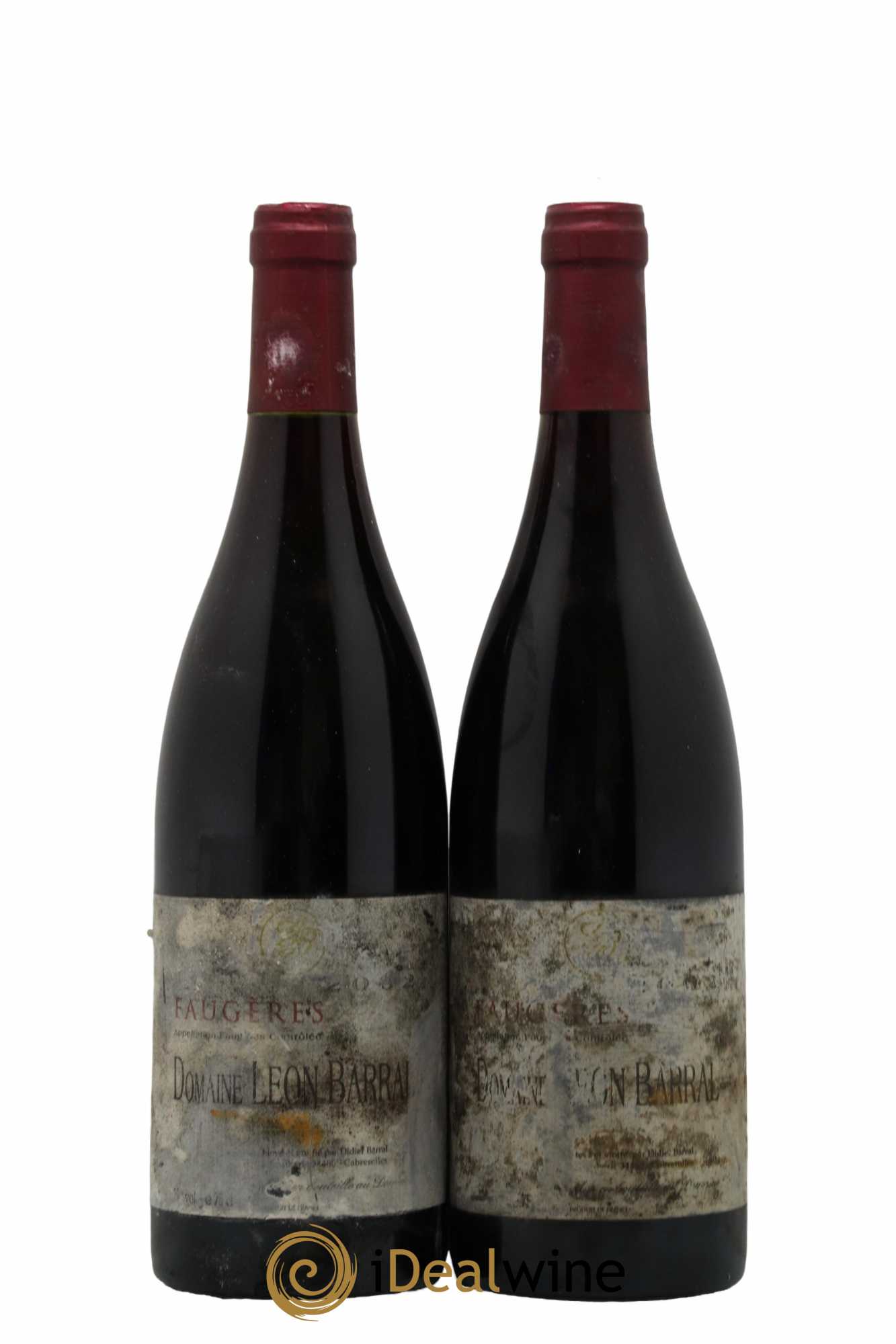 Faugères Domaine Léon Barral 2002 - Lot de 2 bouteilles - 0