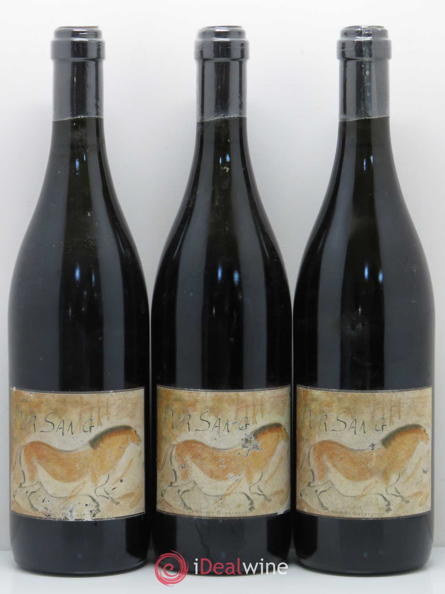 Vin de France (anciennement Pouilly-Fumé) Pur Sang Dagueneau (Domaine Didier - Louis-Benjamin) 2005 - Lot de 3 bouteilles - 0