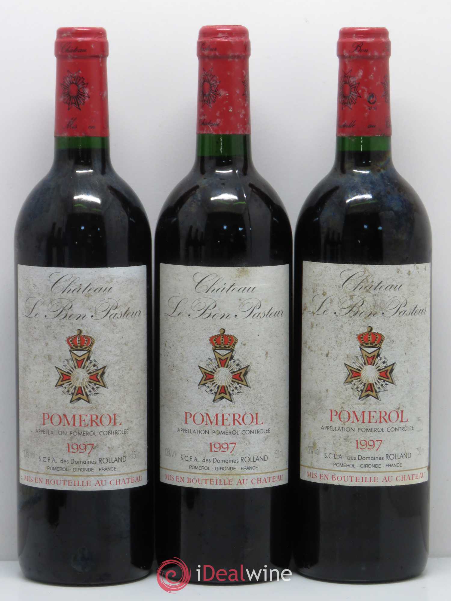 Château le Bon Pasteur 1997 - Lot de 6 bouteilles - 1