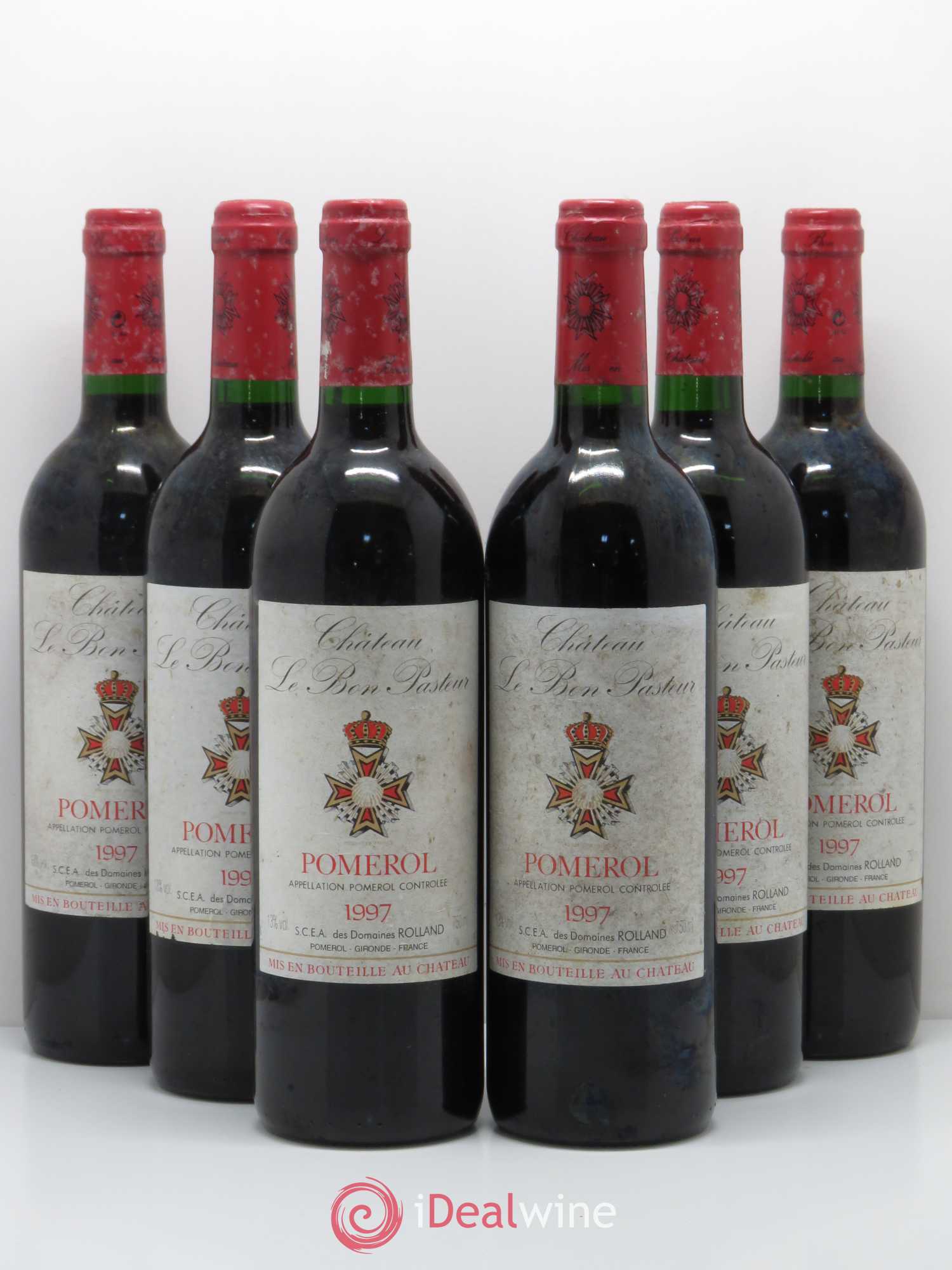 Château le Bon Pasteur 1997 - Lot de 6 bouteilles - 0