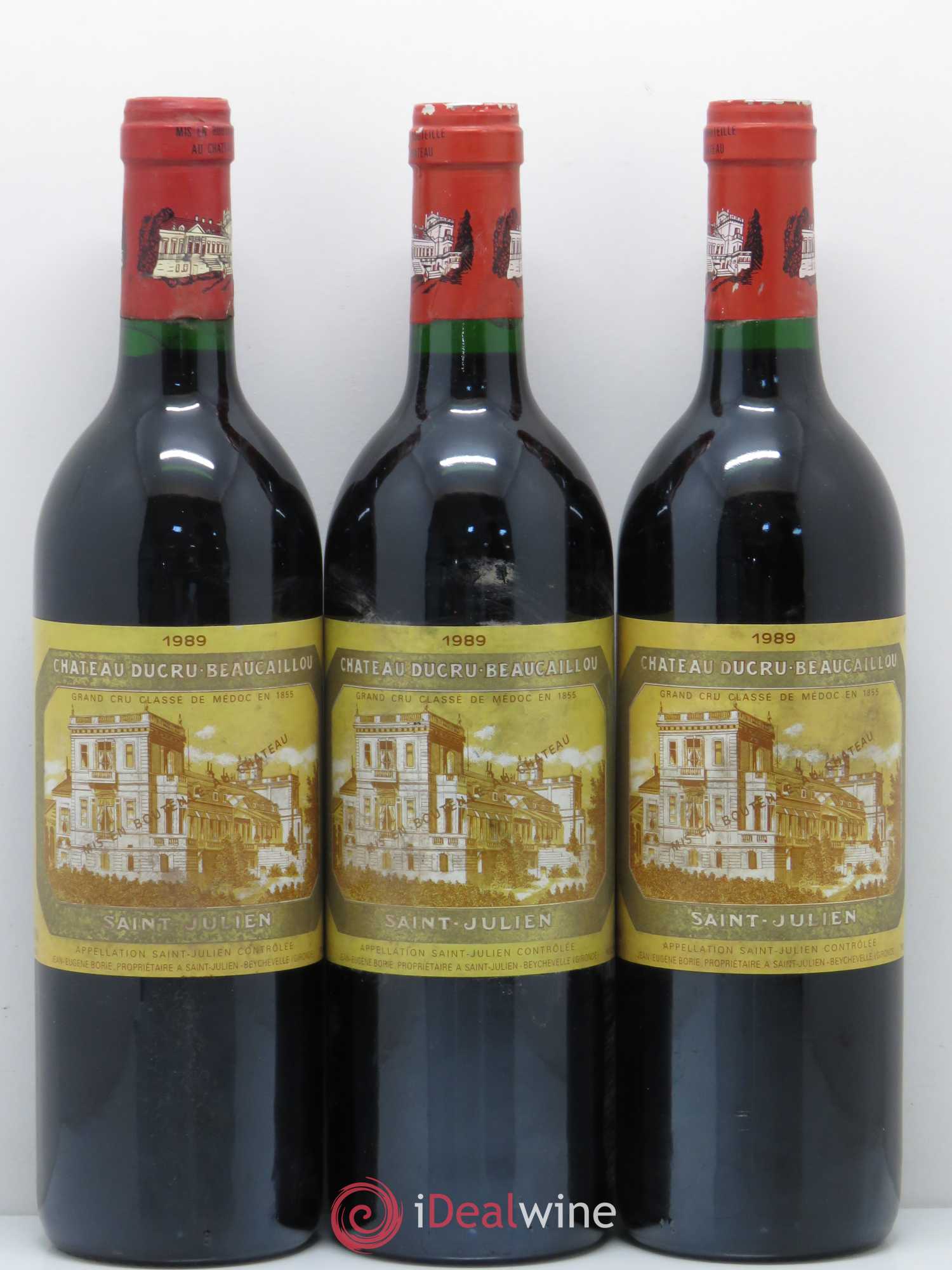 Château Ducru Beaucaillou 2ème Grand Cru Classé 1989 - Lot de 6 bouteilles - 1