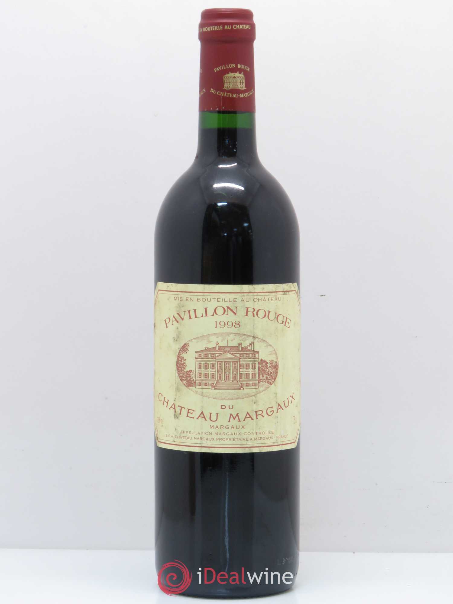 Pavillon Rouge du Château Margaux Second Vin 1998 - Lot de 1 bouteille - 0