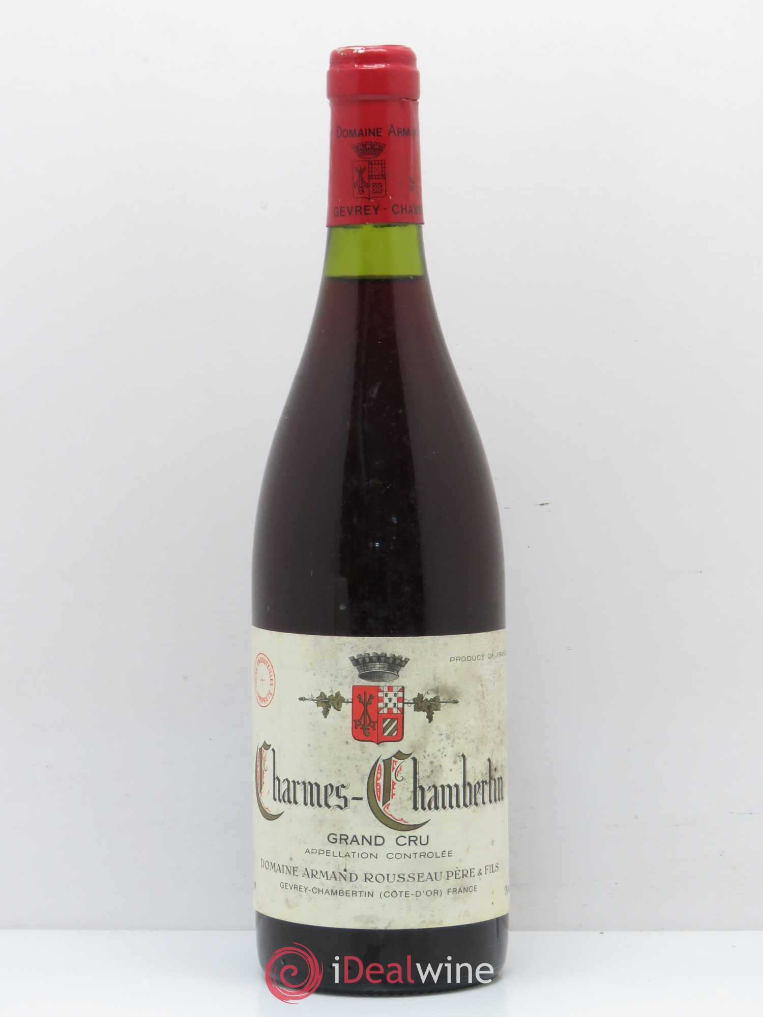 Charmes-Chambertin Grand Cru Armand Rousseau (Domaine) 1990 - Lot de 1 bouteille - 0