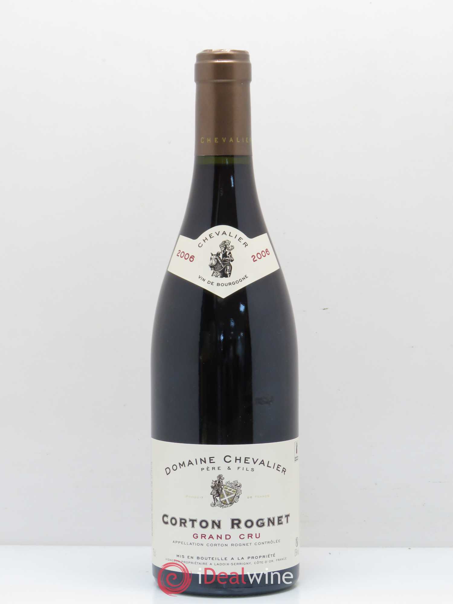 Corton Grand Cru Le Rognet Domaine Chevalier 2006 - Lot de 1 bouteille - 0