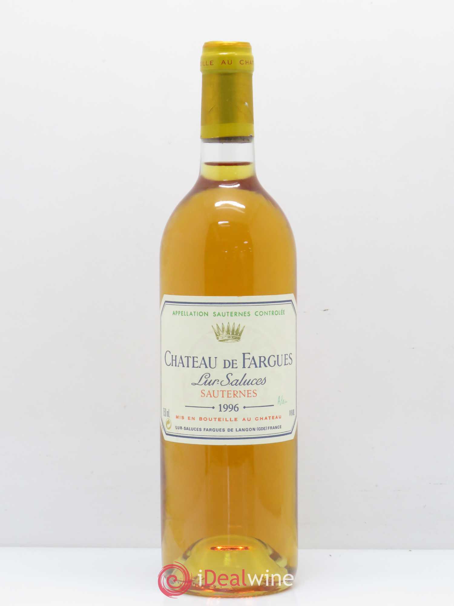 Château de Fargues 1996 - Lotto di 1 bottiglia - 0
