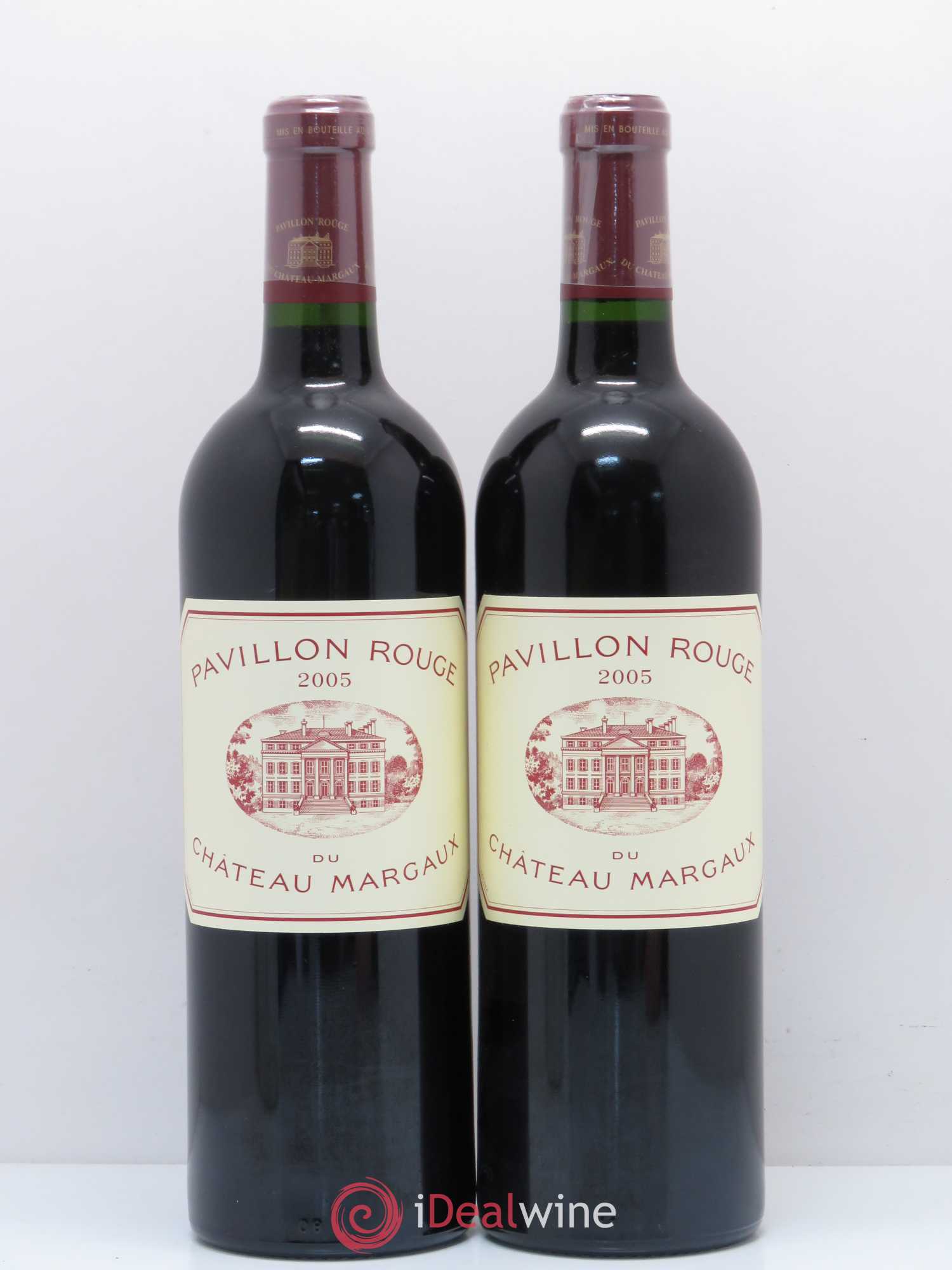 Pavillon Rouge du Château Margaux Second Vin 2005 - Lot de 2 bouteilles - 0