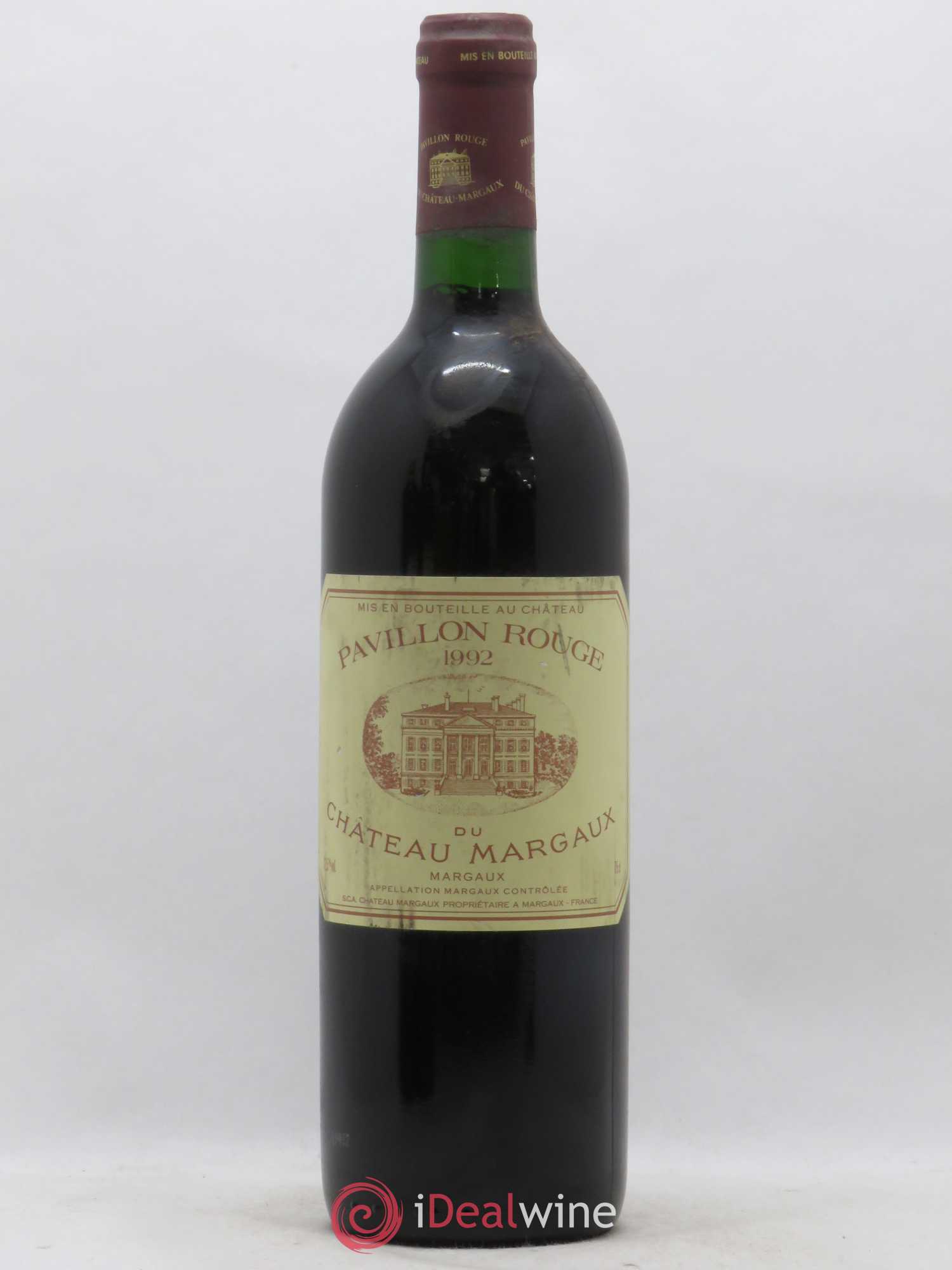 Pavillon Rouge du Château Margaux Second Vin 1992 - Lot de 1 bouteille - 0