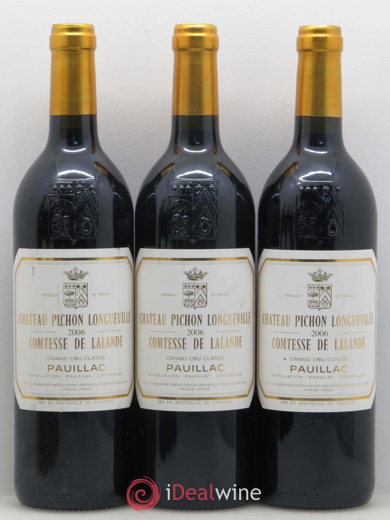 Château Pichon Longueville Comtesse de Lalande 2ème Grand Cru Classé 2006 - Lot de 6 bouteilles - 1