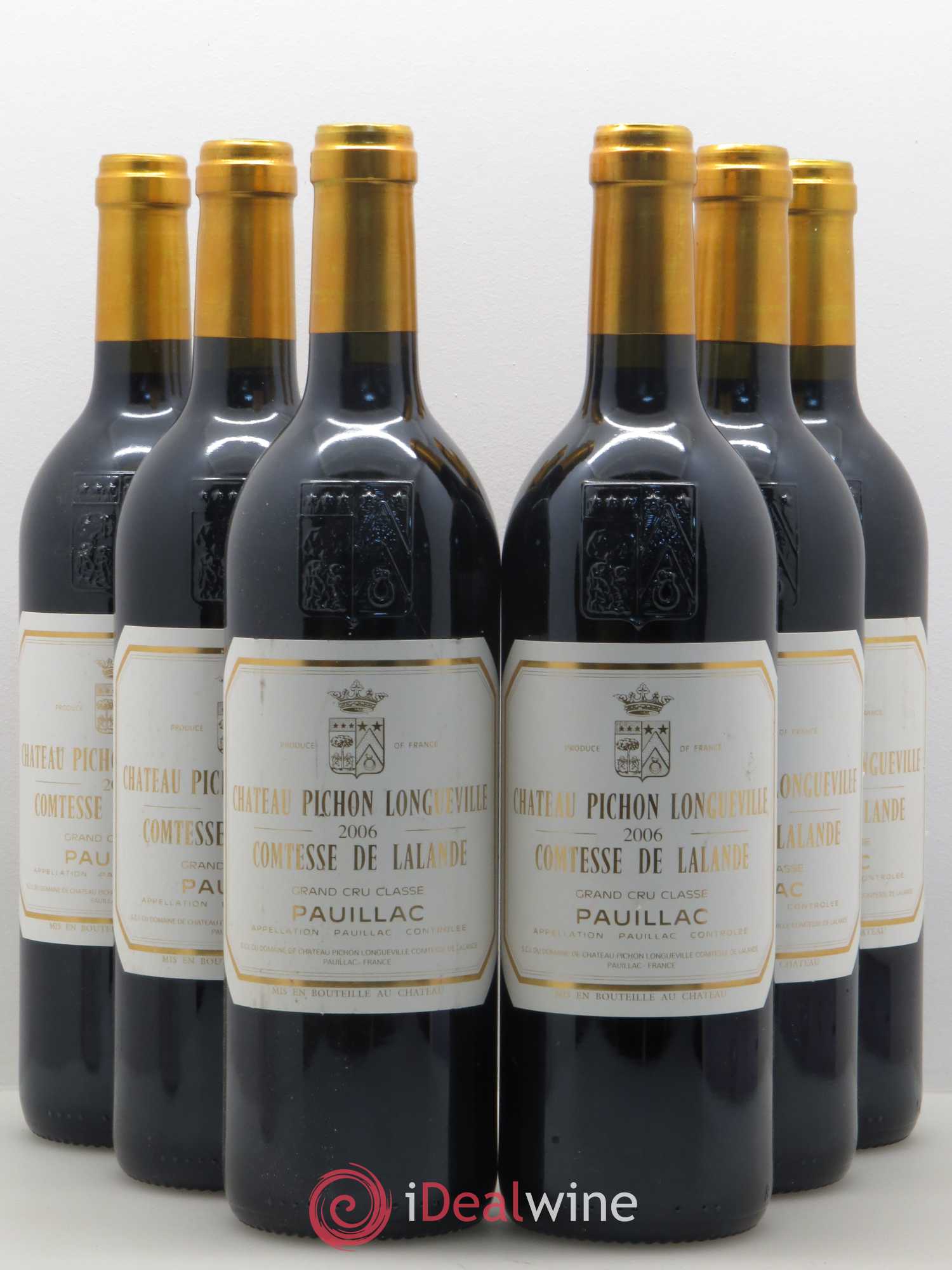 Château Pichon Longueville Comtesse de Lalande 2ème Grand Cru Classé 2006 - Lot de 6 bouteilles - 0