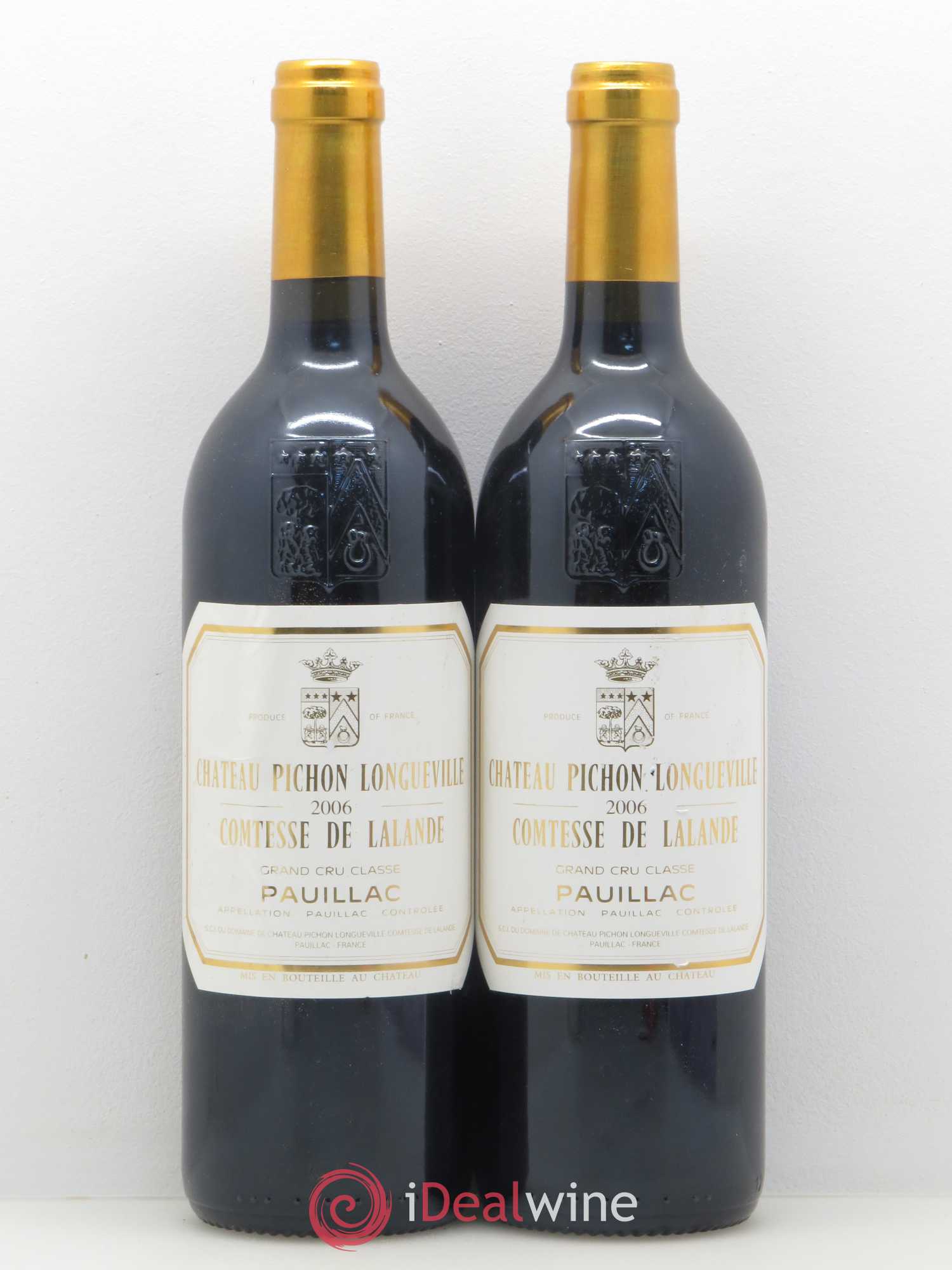 Château Pichon Longueville Comtesse de Lalande 2ème Grand Cru Classé 2006 - Lot de 5 bouteilles - 2